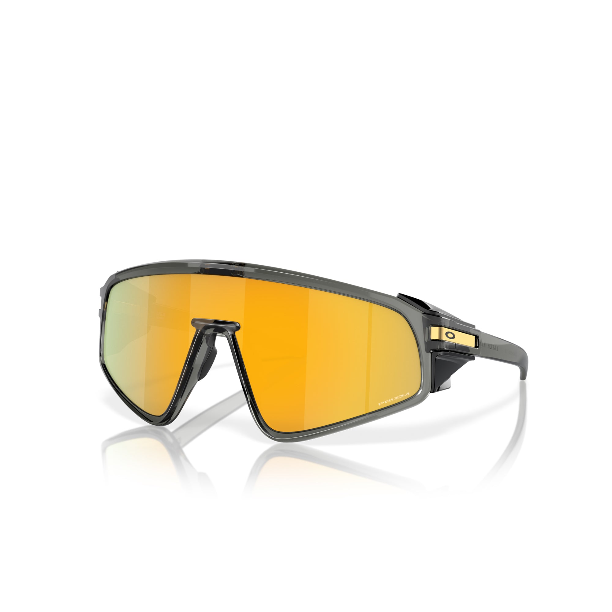Oakley Latch Panel Grey Smoke W/ Prizm 24k Sunglasses