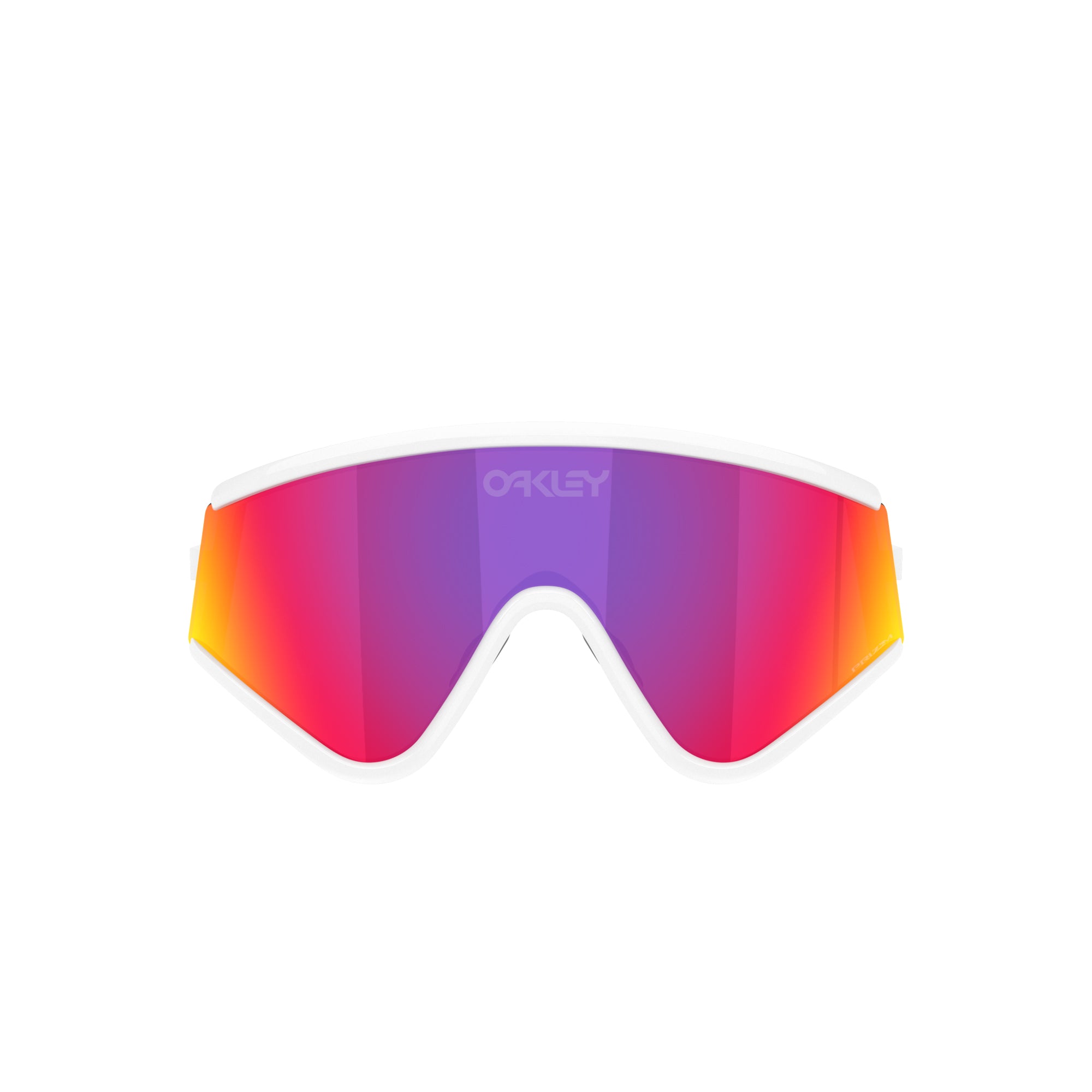 Oakley MUZM Eyeshade White w/ Prizm Road Sunglasses