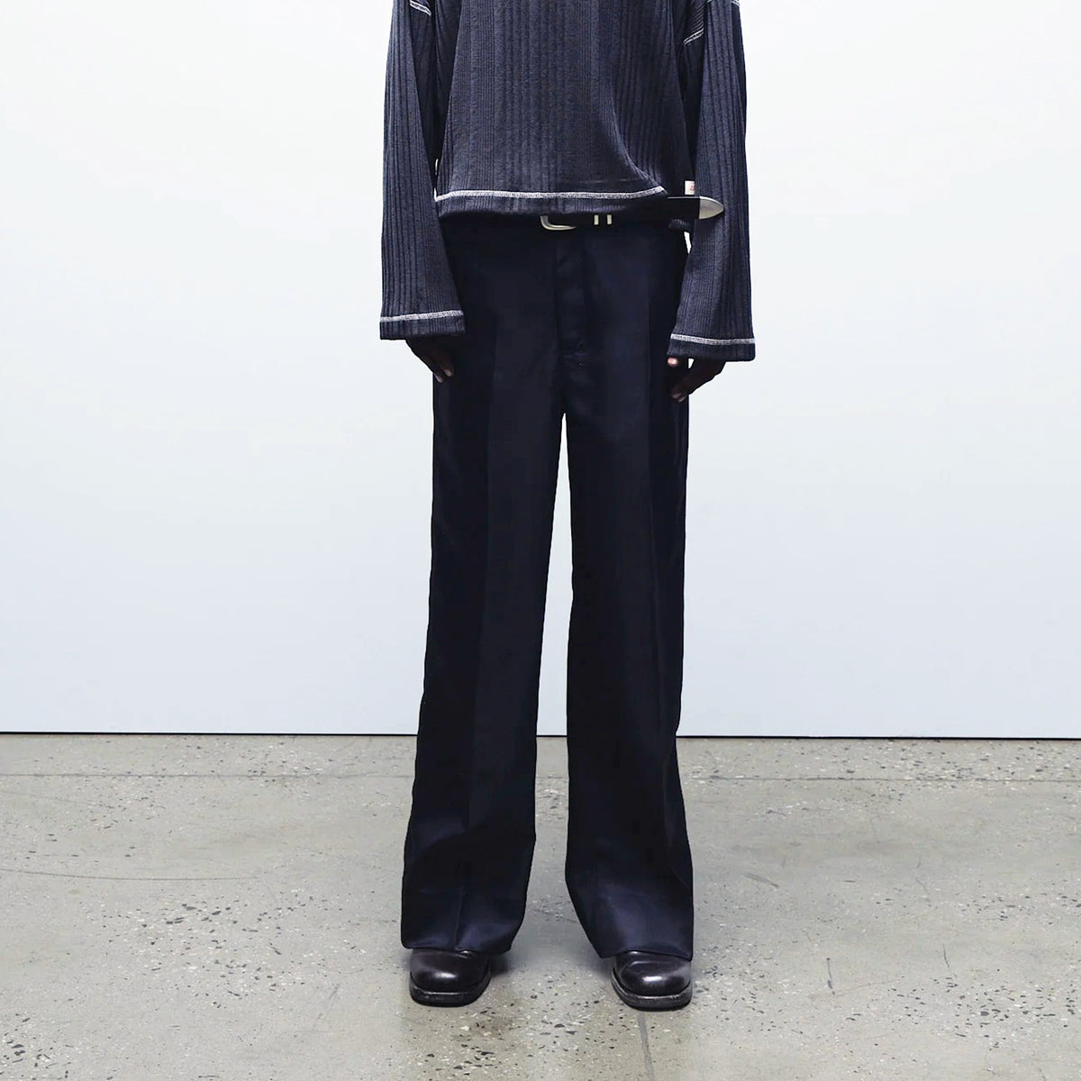 Jungles Mens Bootcut Suit Pants