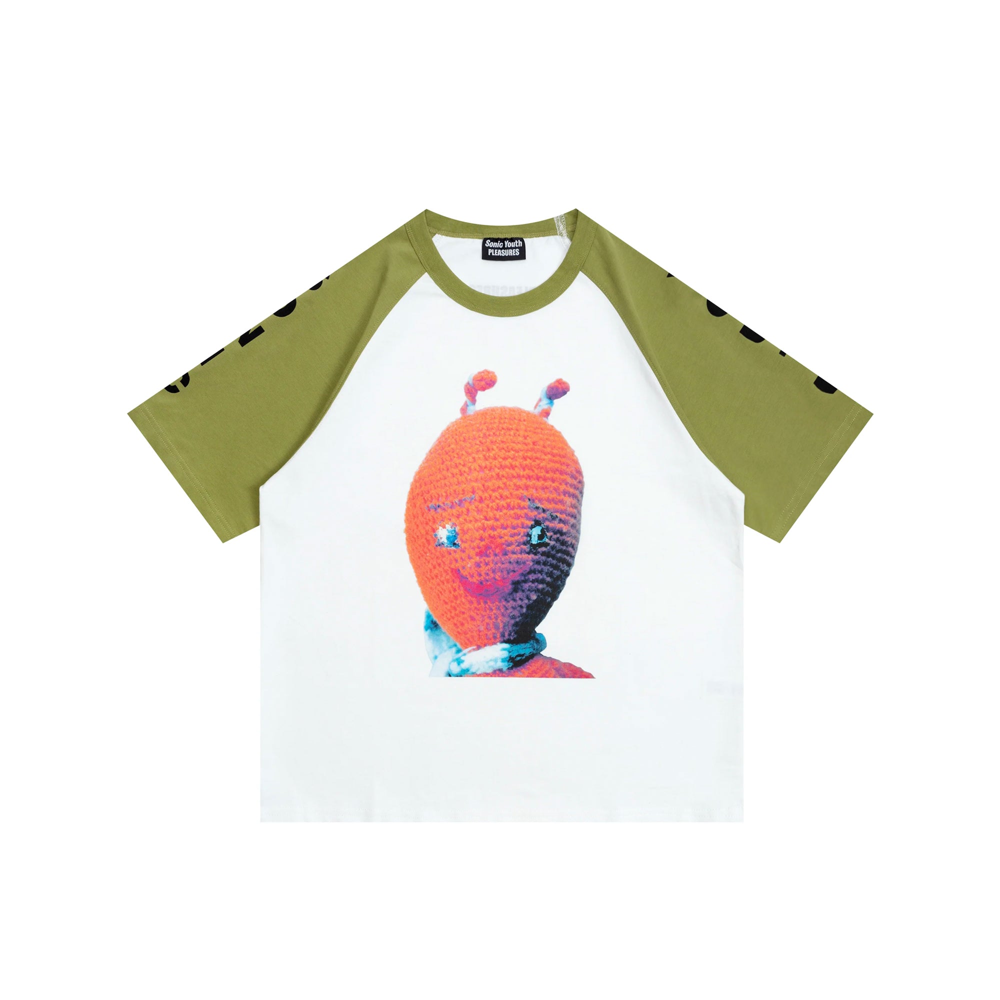 Pleasures x Sonic Youth Mens Alien Raglan SS Tee