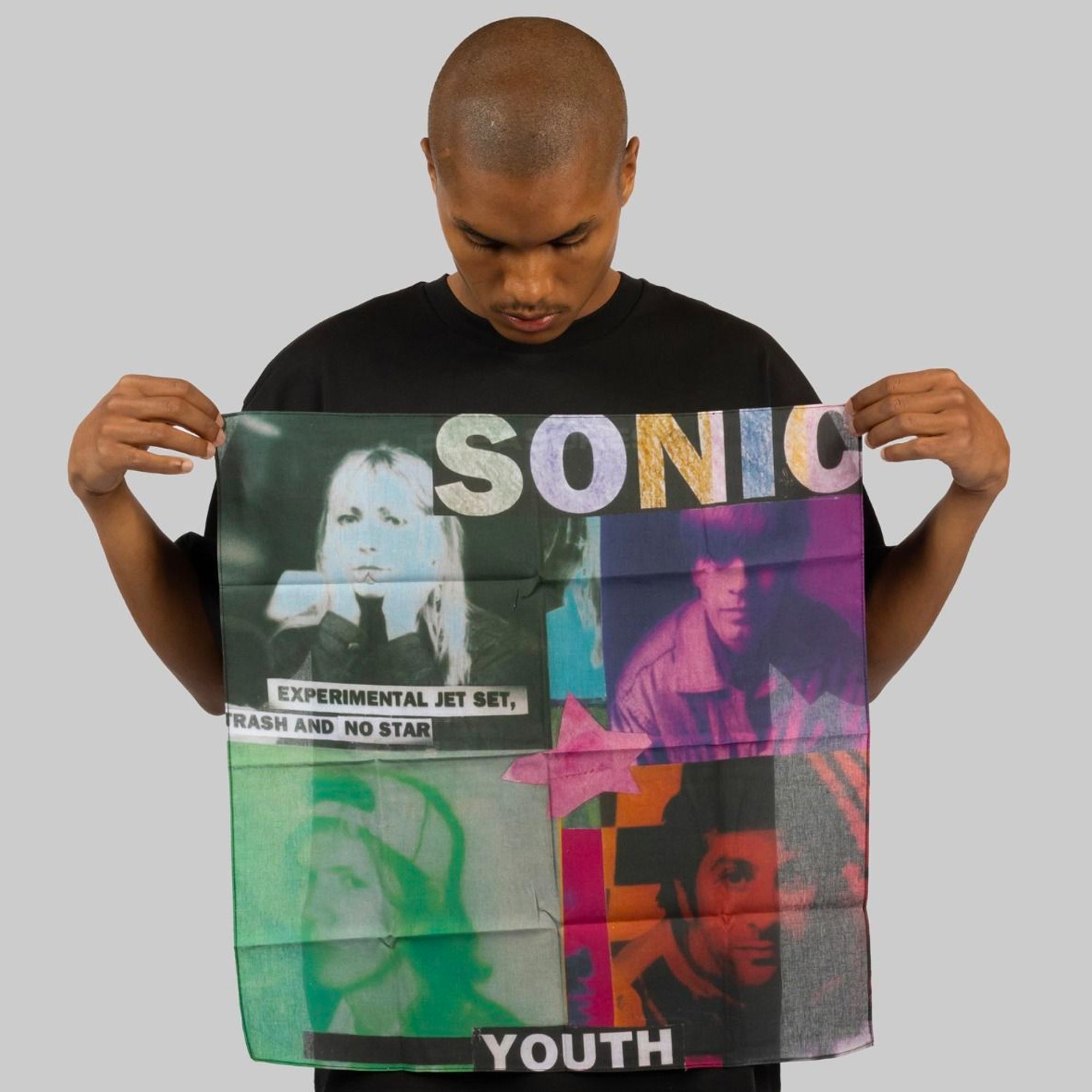 Pleasures x Sonic Youth Jet Set Bandana