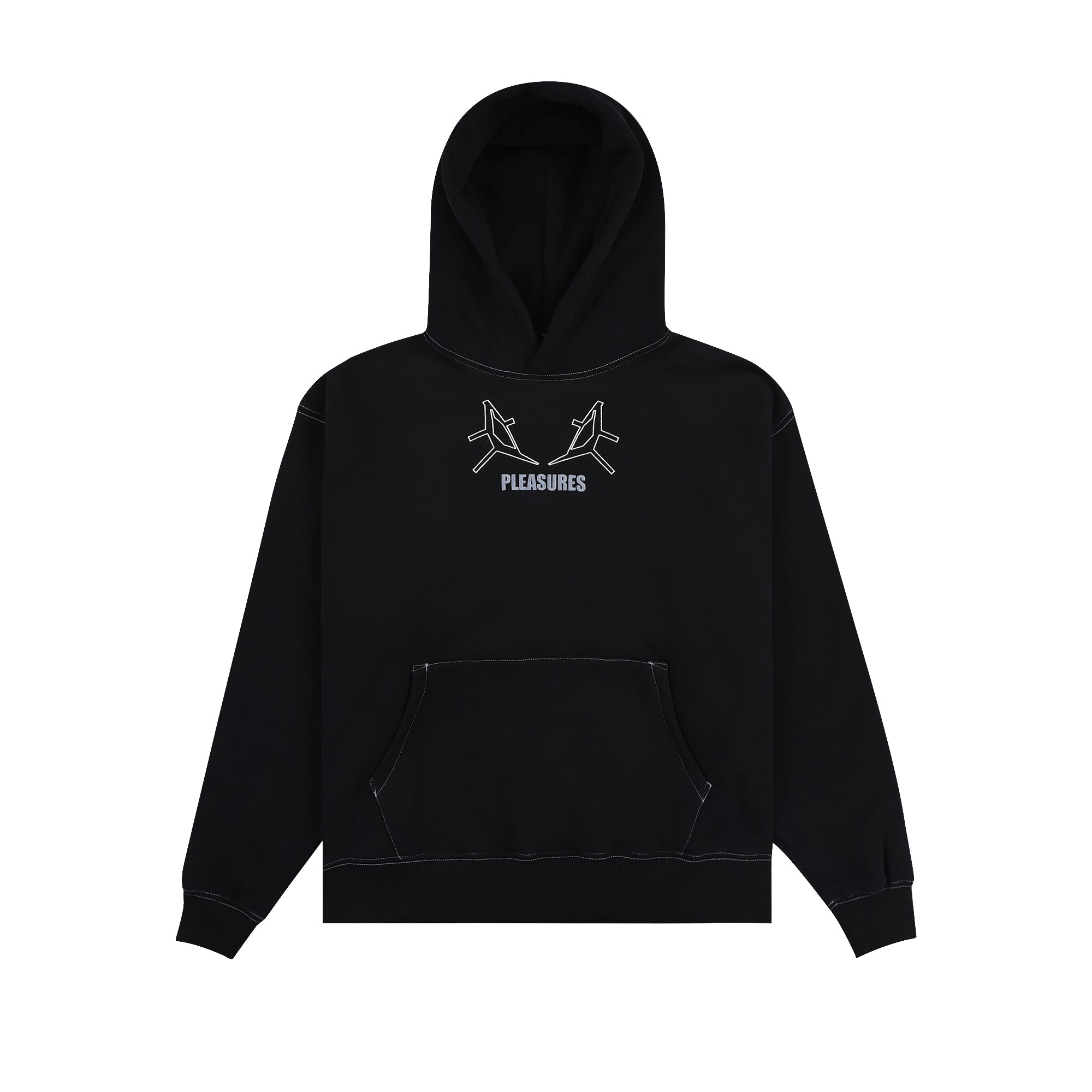 Pleasures Mens Artificial Human Hoodie