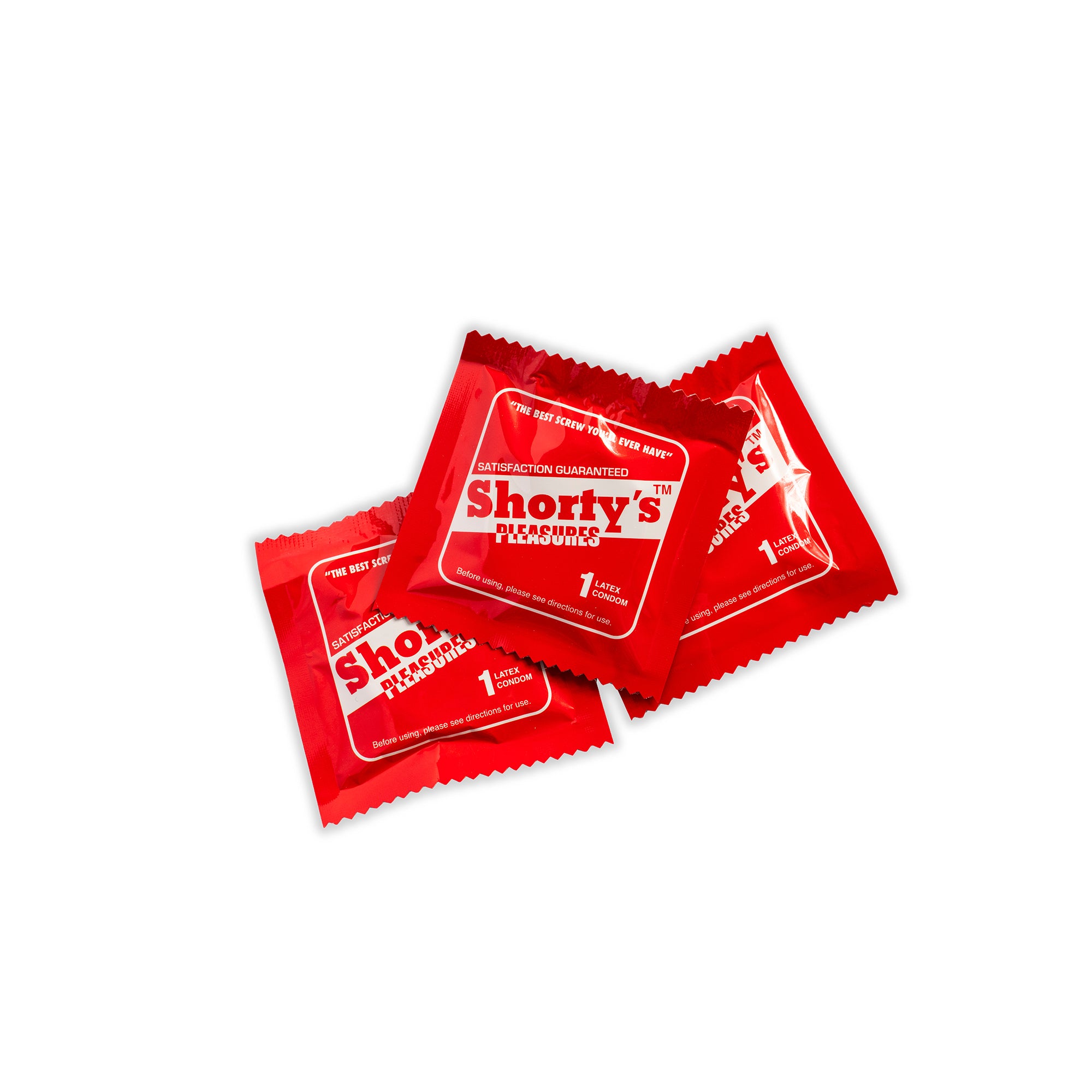 Pleasures x Shorty's 3 Condom Pack