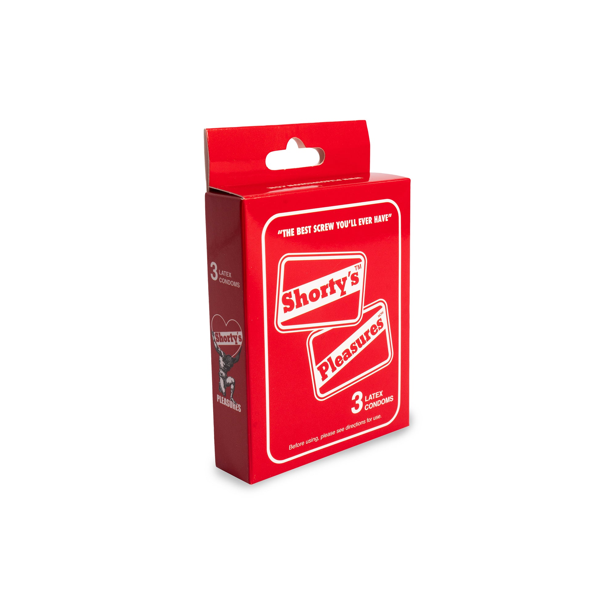Pleasures x Shorty's 3 Condom Pack