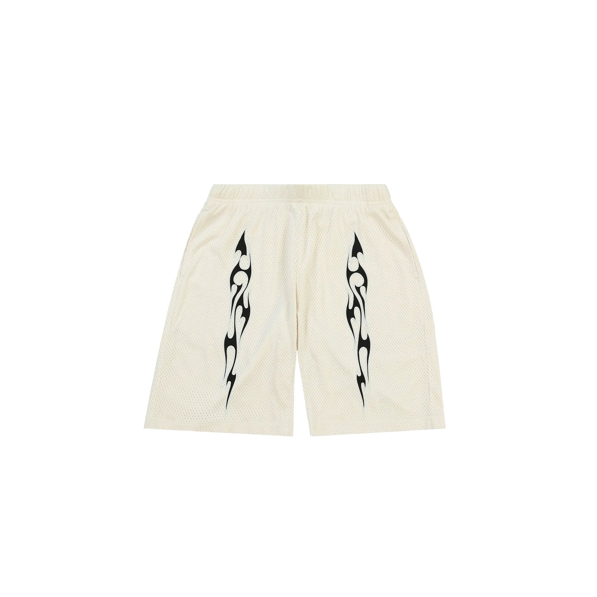 Pleasures Mens Flame Mesh Shorts