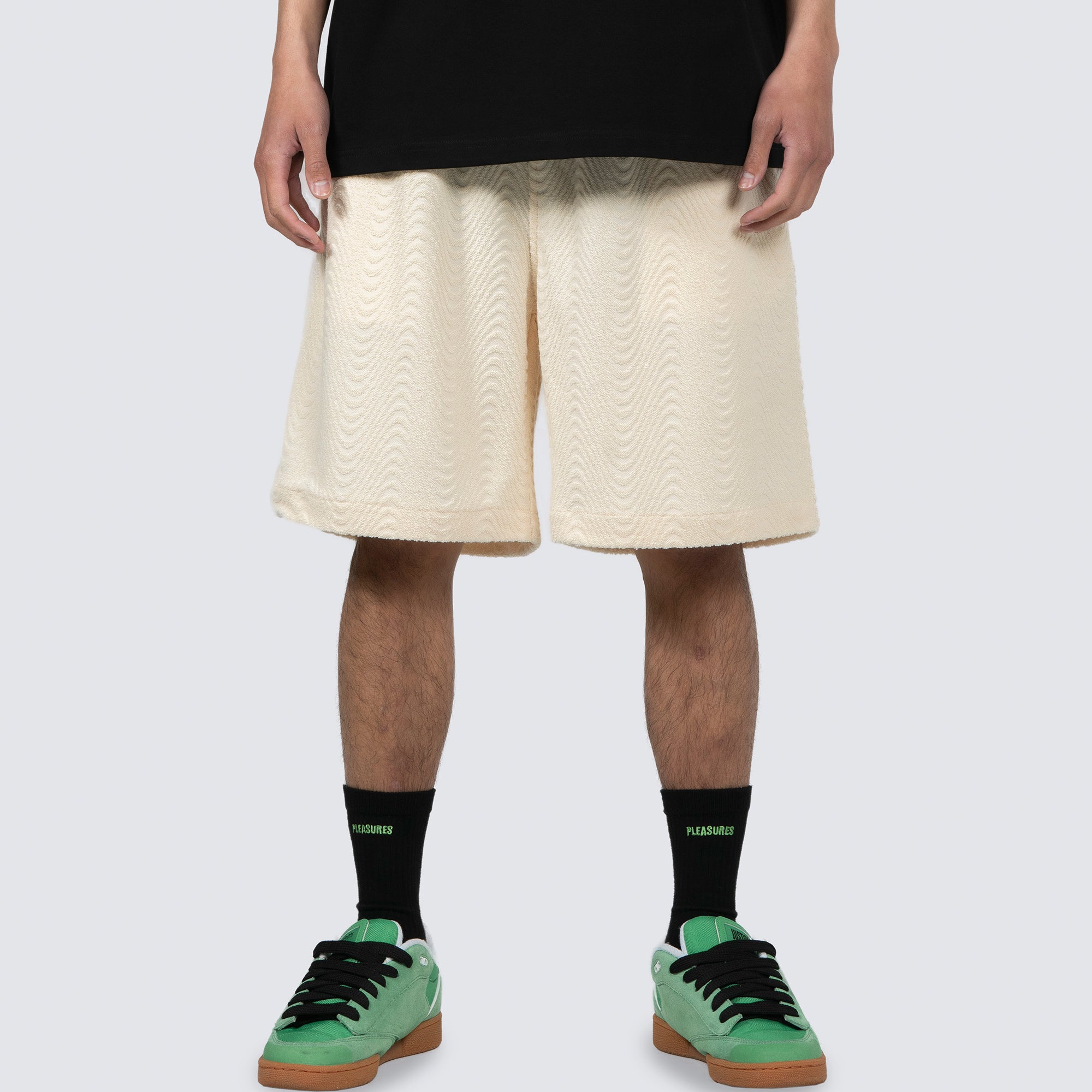 Pleasures Mens Zen Terry Shorts