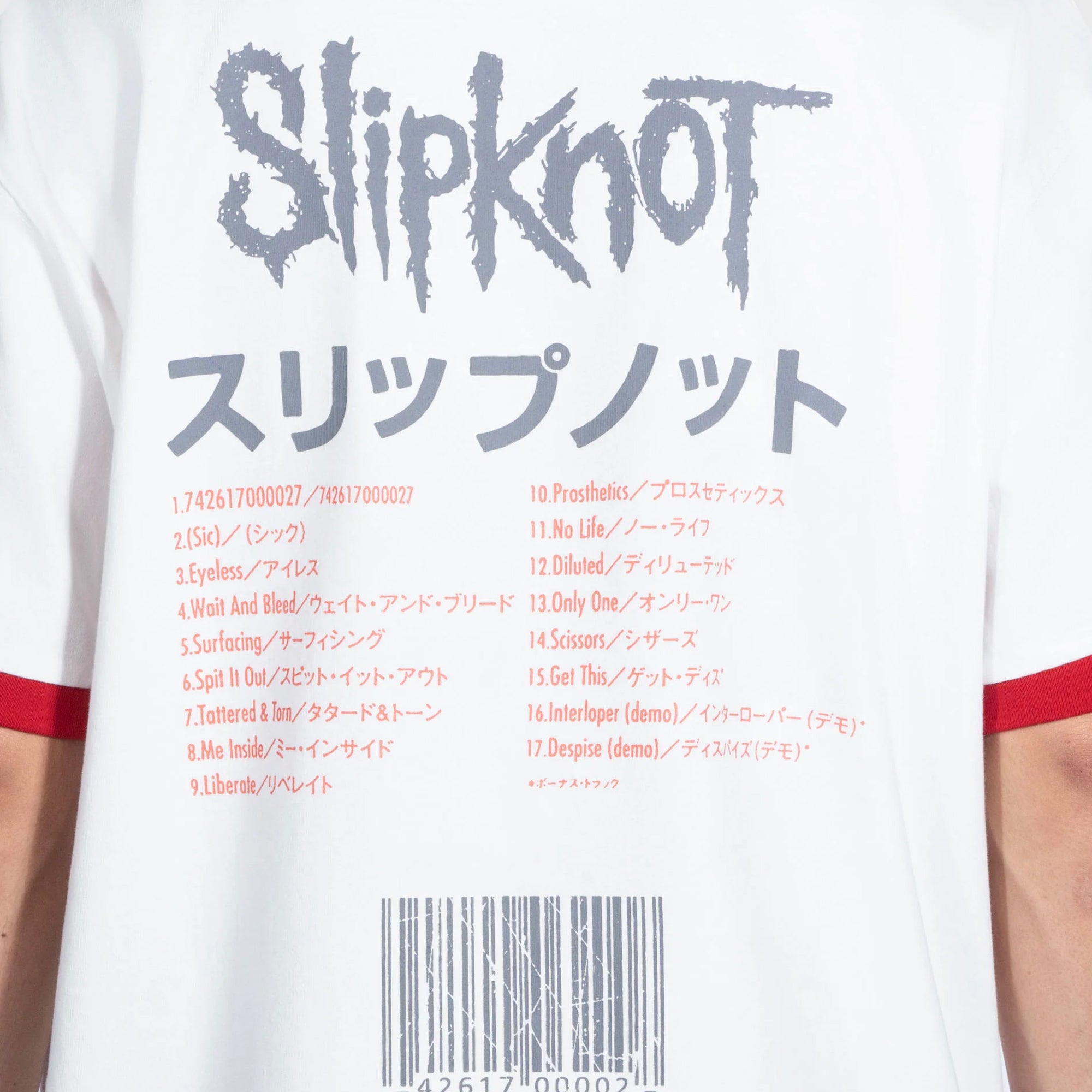 Pleasures x Slipknot Self Titled Ringer Tee