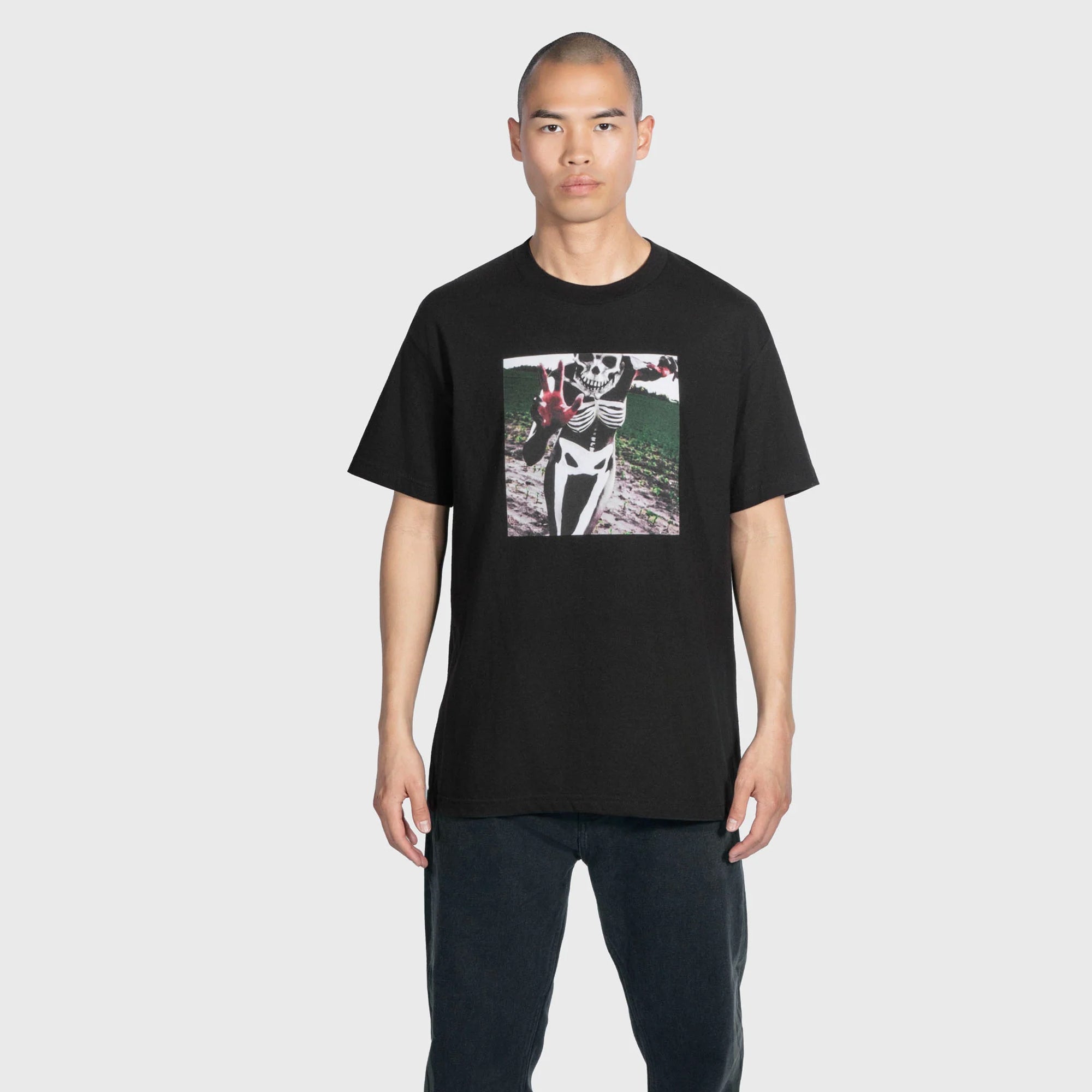 Pleasures x Slipknot Skeleton Tee