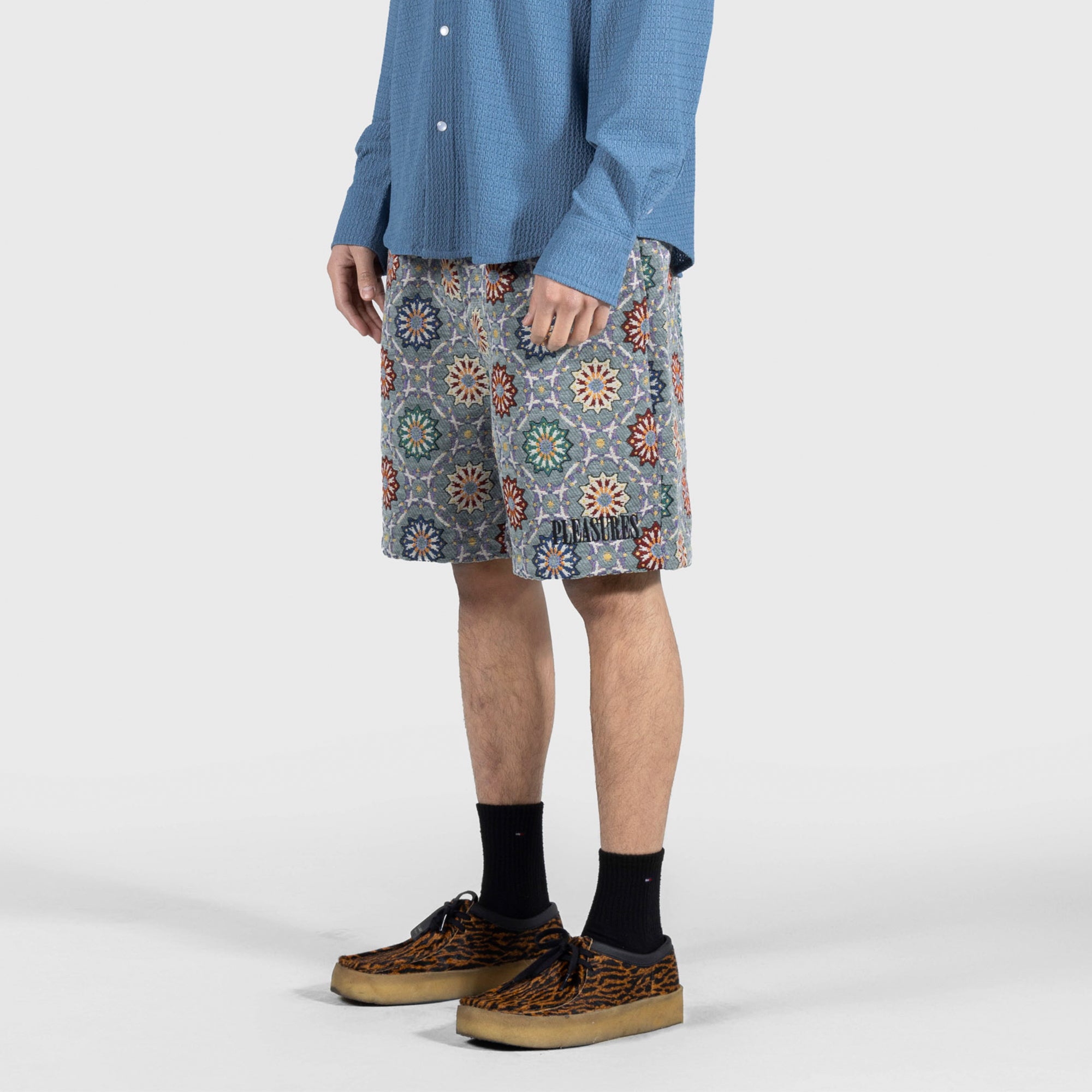Pleasures Mens Coffer Shorts