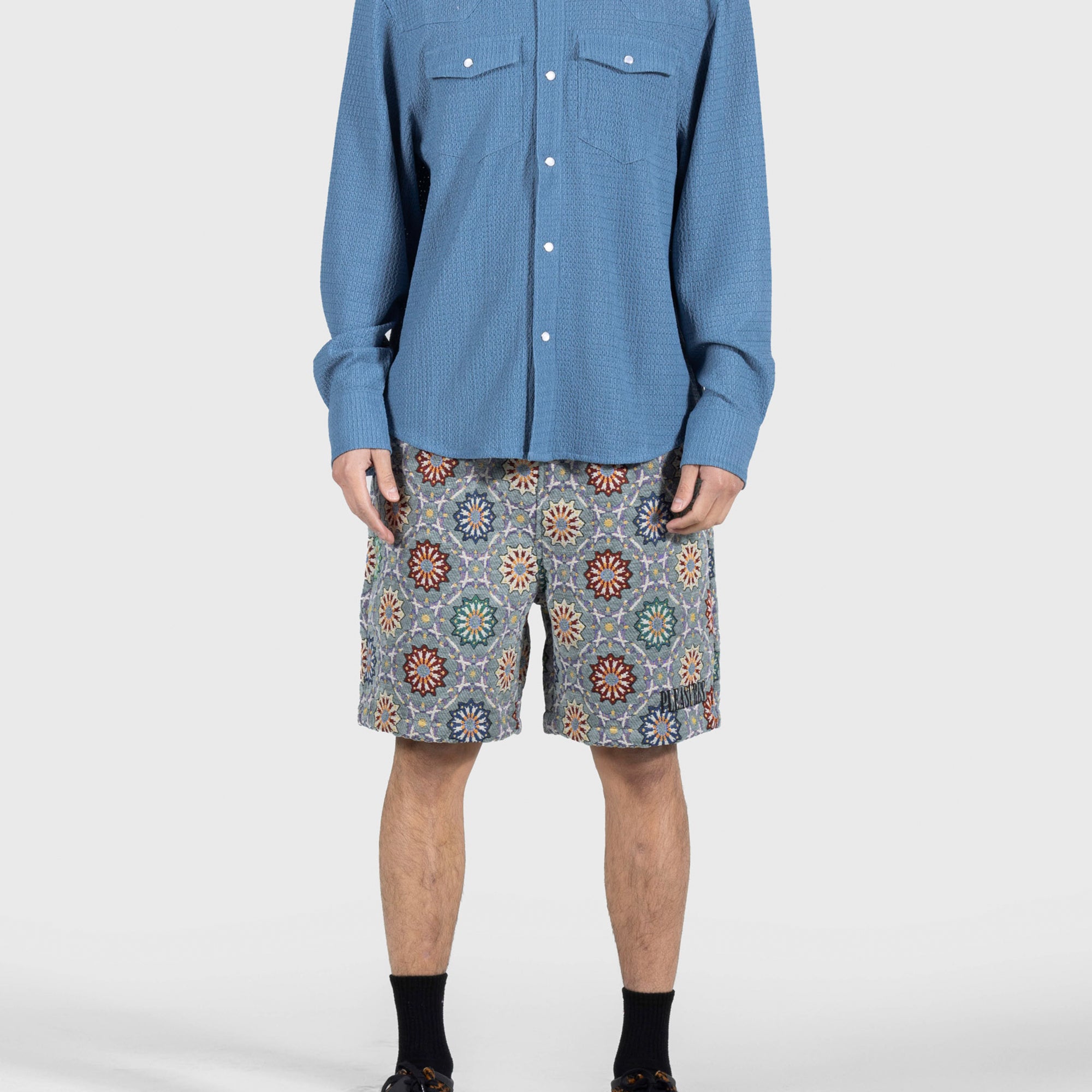 Pleasures Mens Coffer Shorts