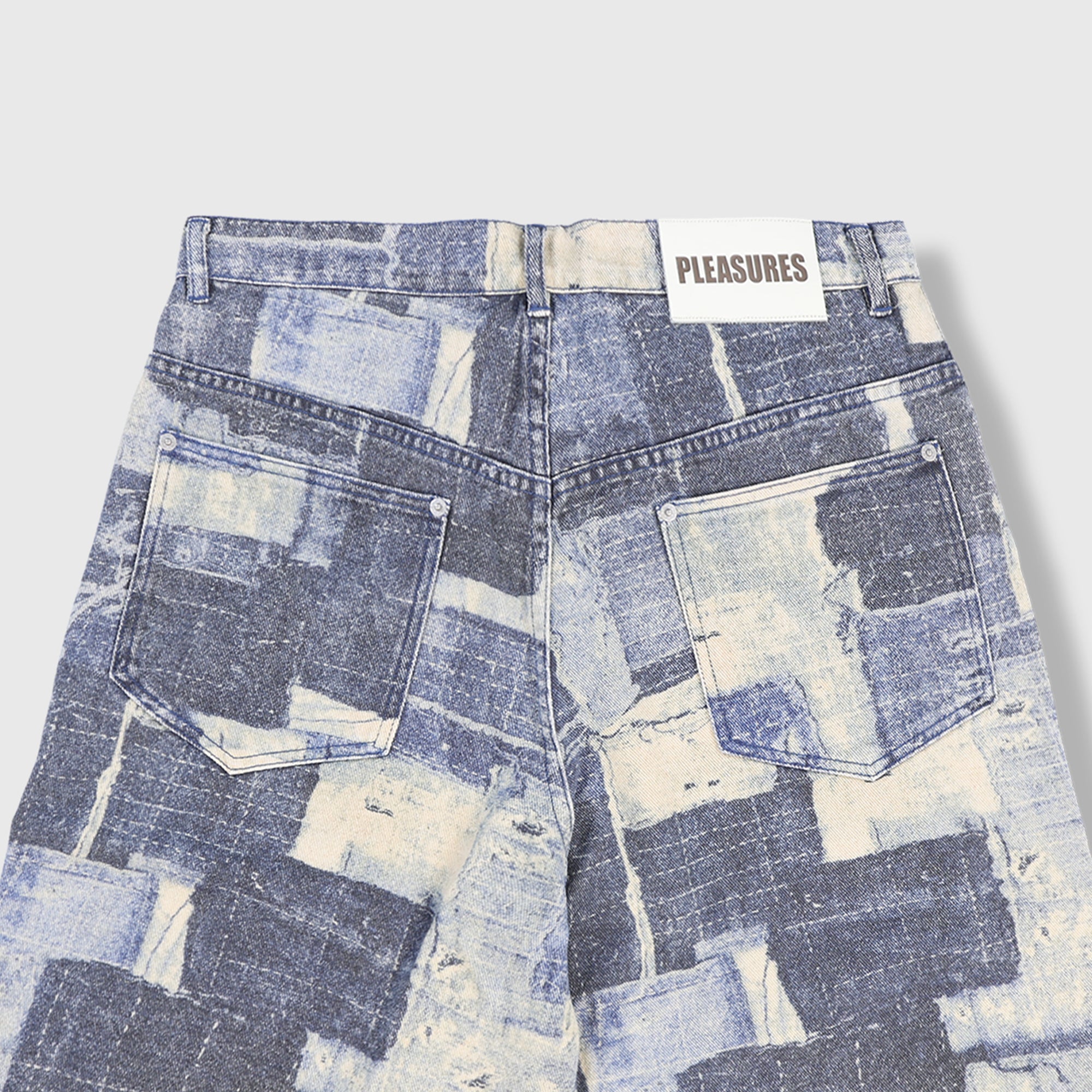 Pleasures Mens Boro Baggy Jorts