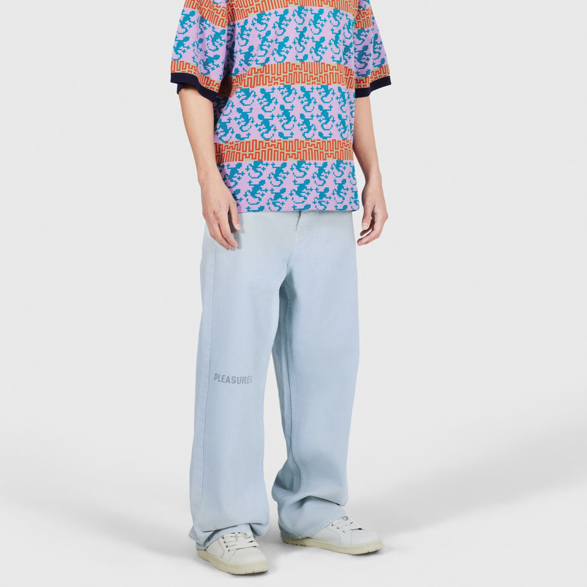 Pleasures Mens Formula Baggy Pants