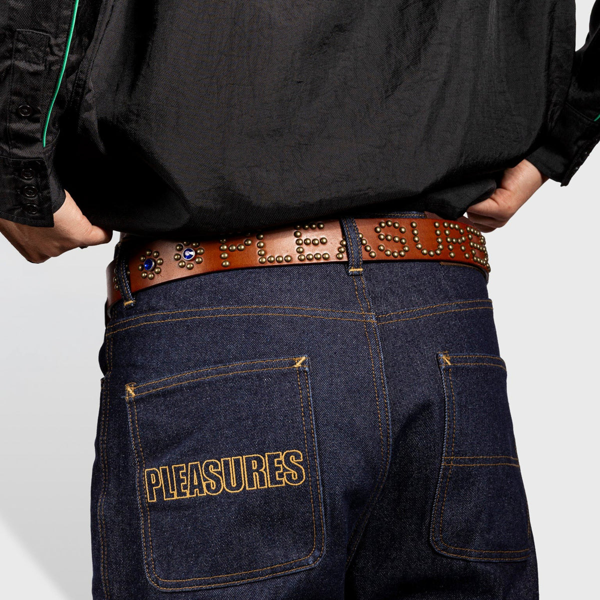 Pleasures Mens  Studded Belt