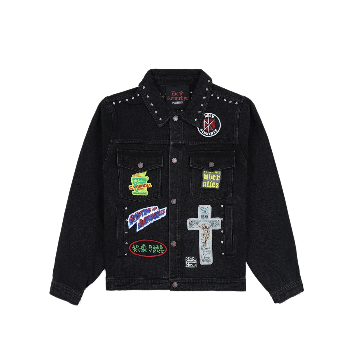 Pleasures Mens DIY Trucker Jacket