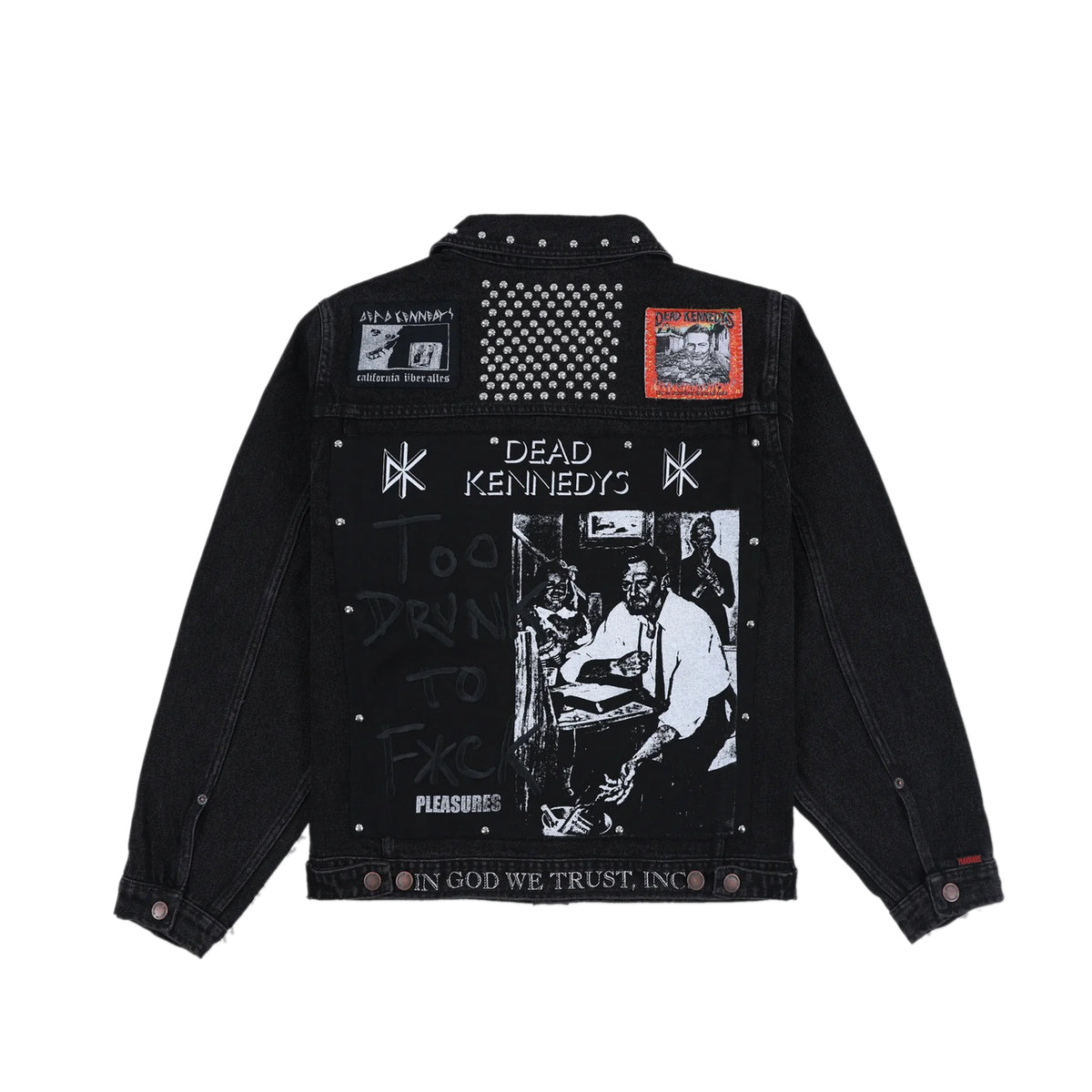 Pleasures Mens DIY Trucker Jacket