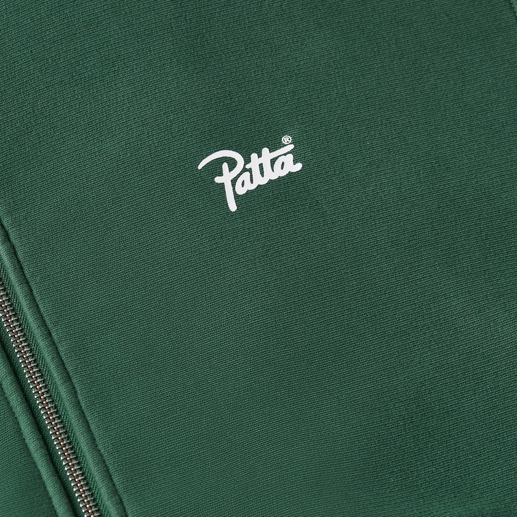 Patta Mens Classic Zip-Up Hoodie