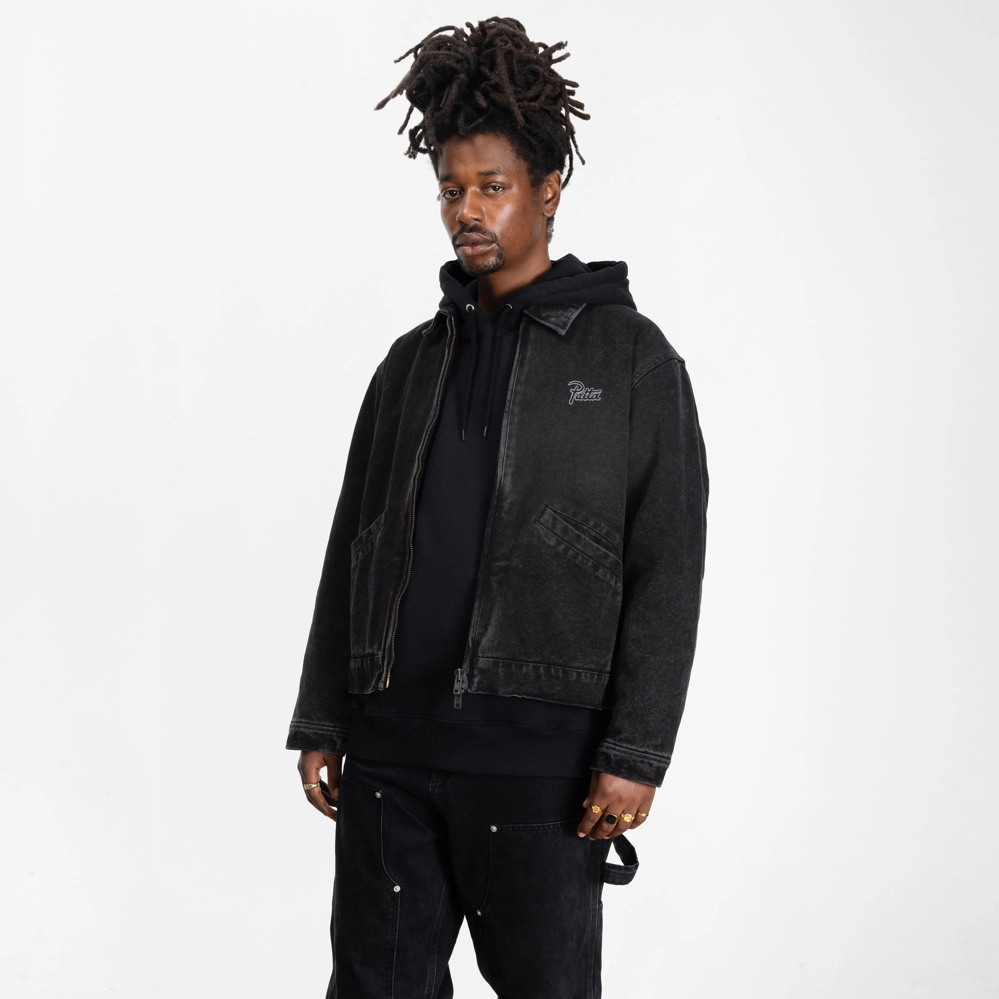 Patta Mens Washed Canvas Jacket