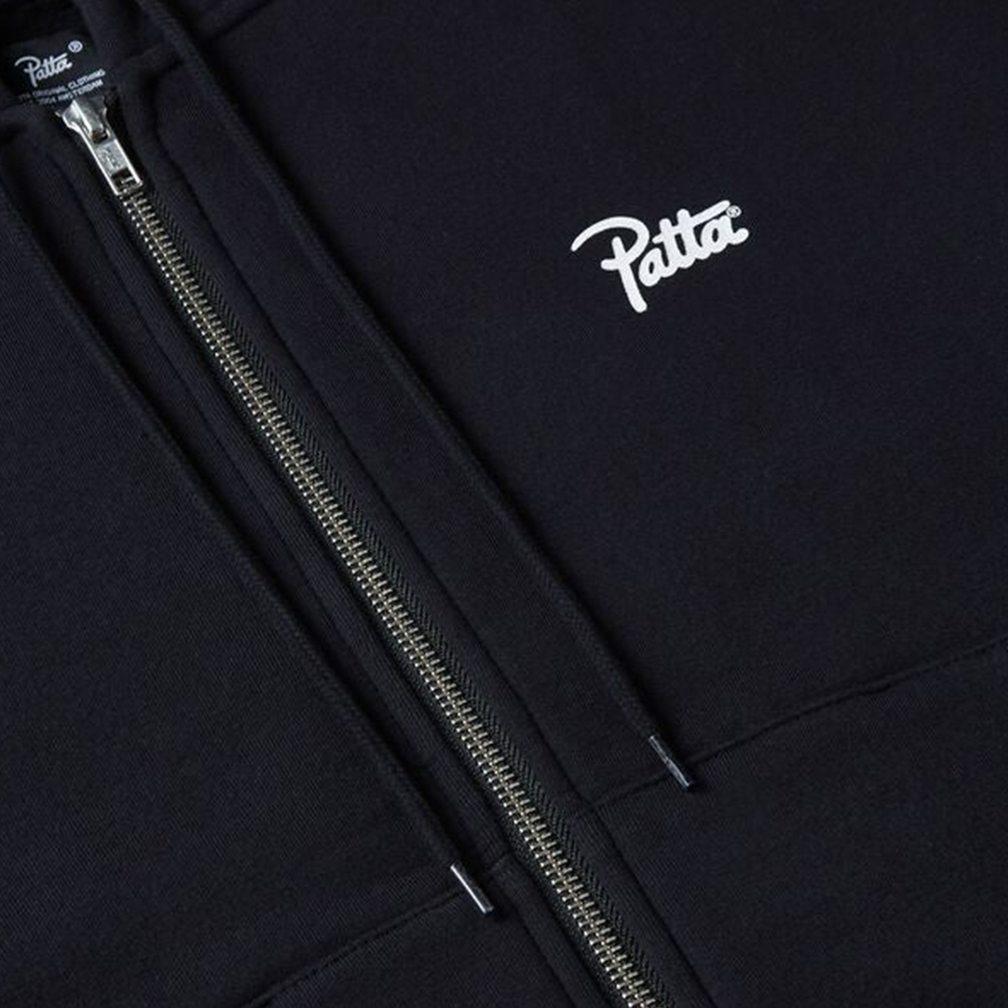 Patta Mens Classic Zip Up Hooded Sweater