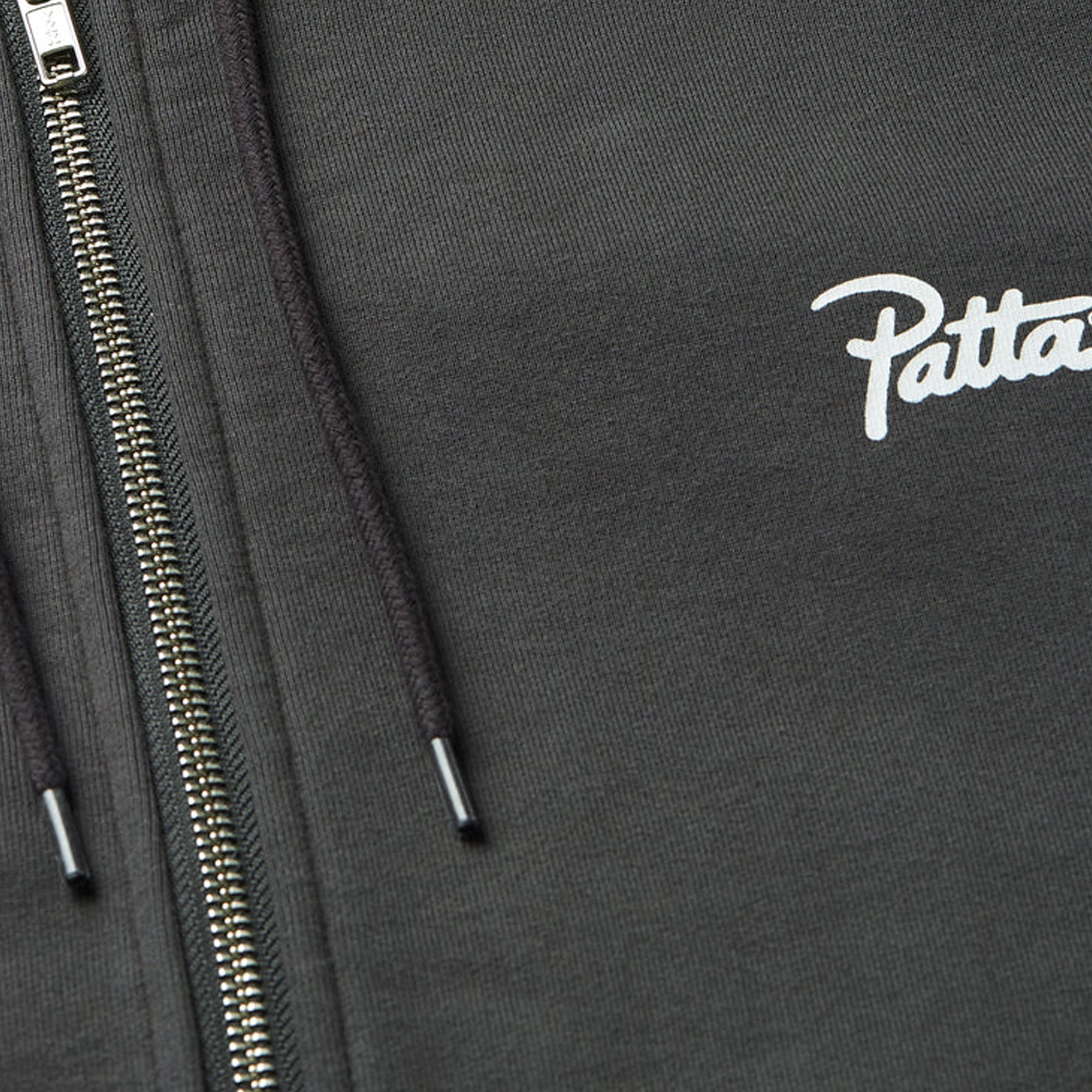 Patta Mens Classic Zip-Up Hoodie