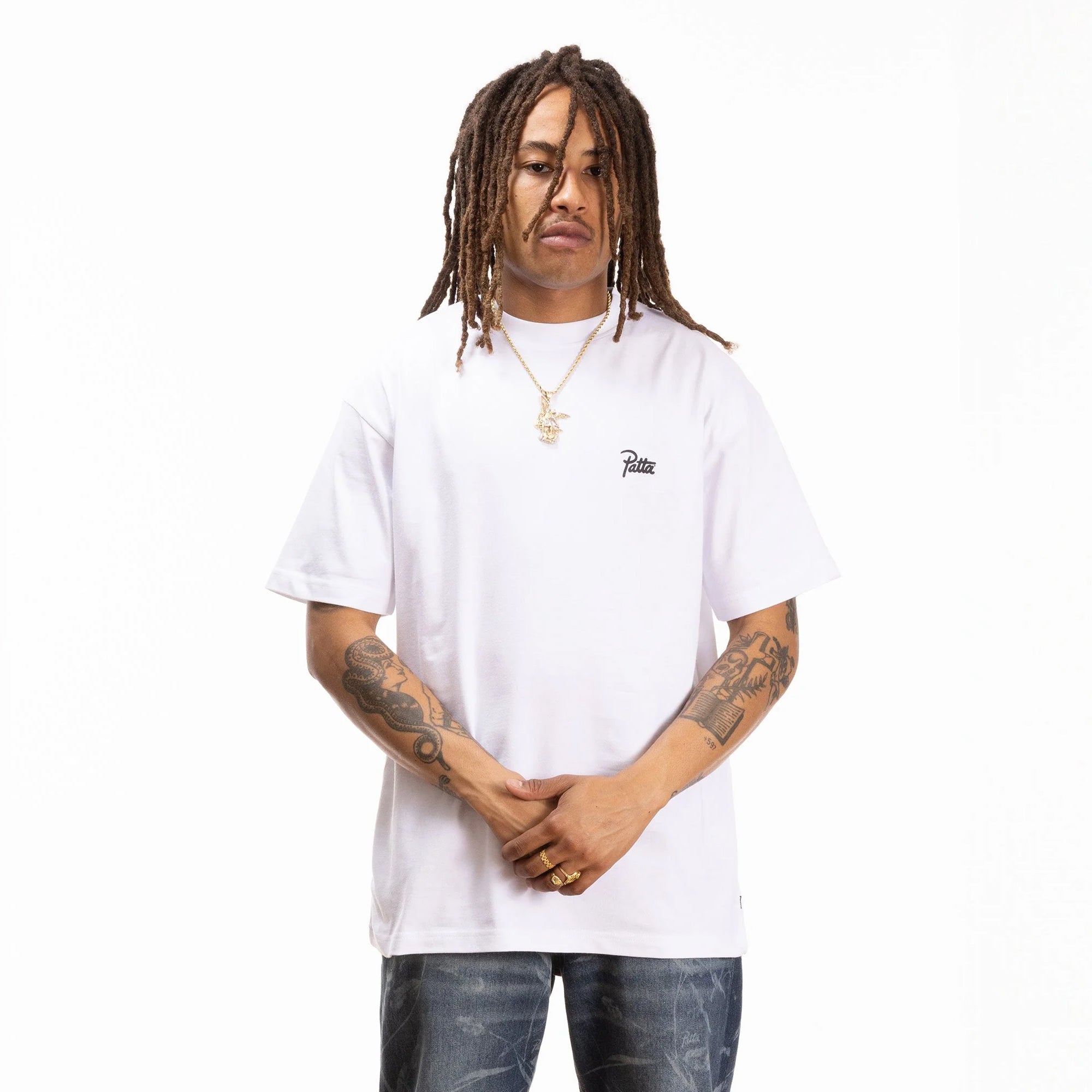 Patta Mens Basic Script Logo Tee