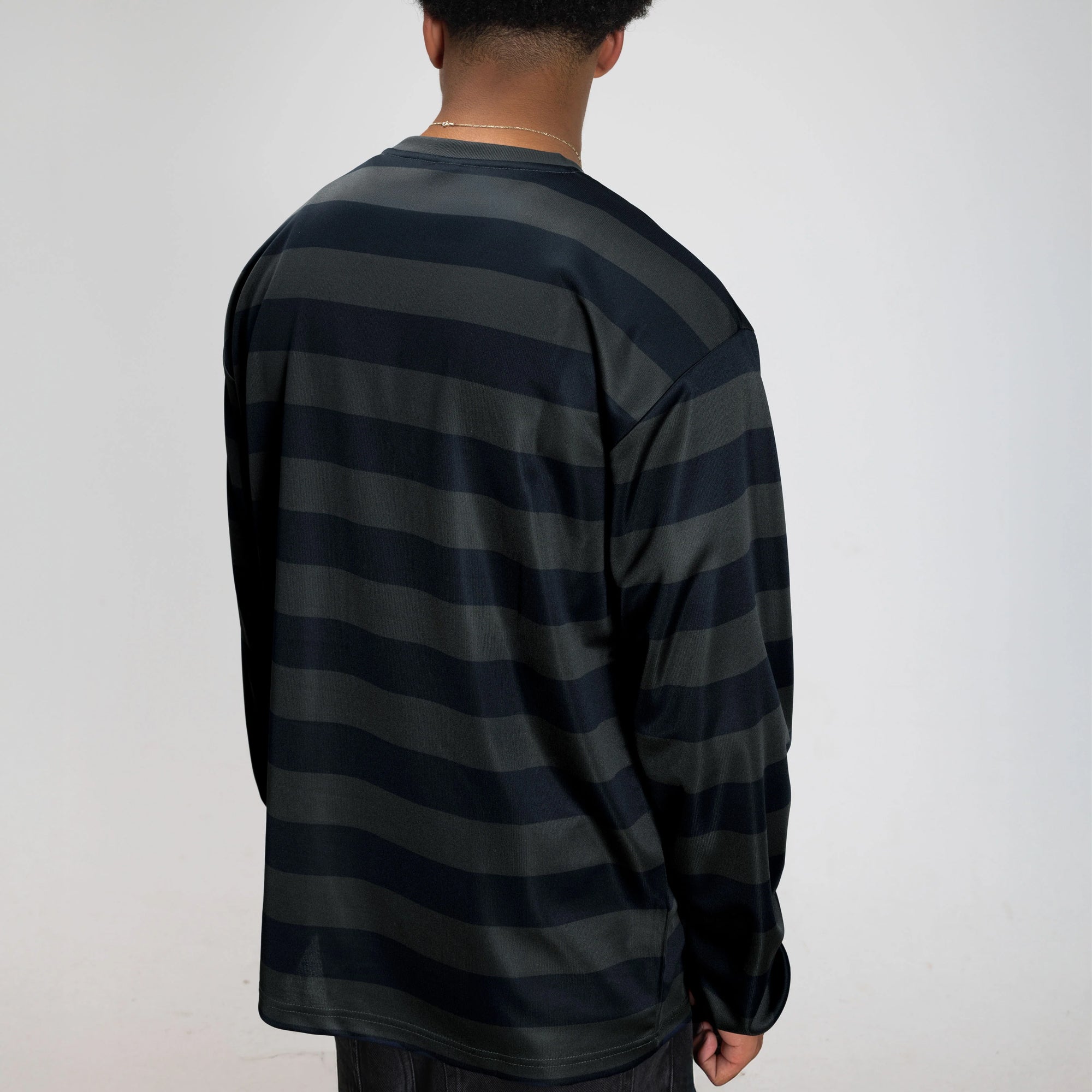 Patta Mens Striped Longsleeve Football Jersey
