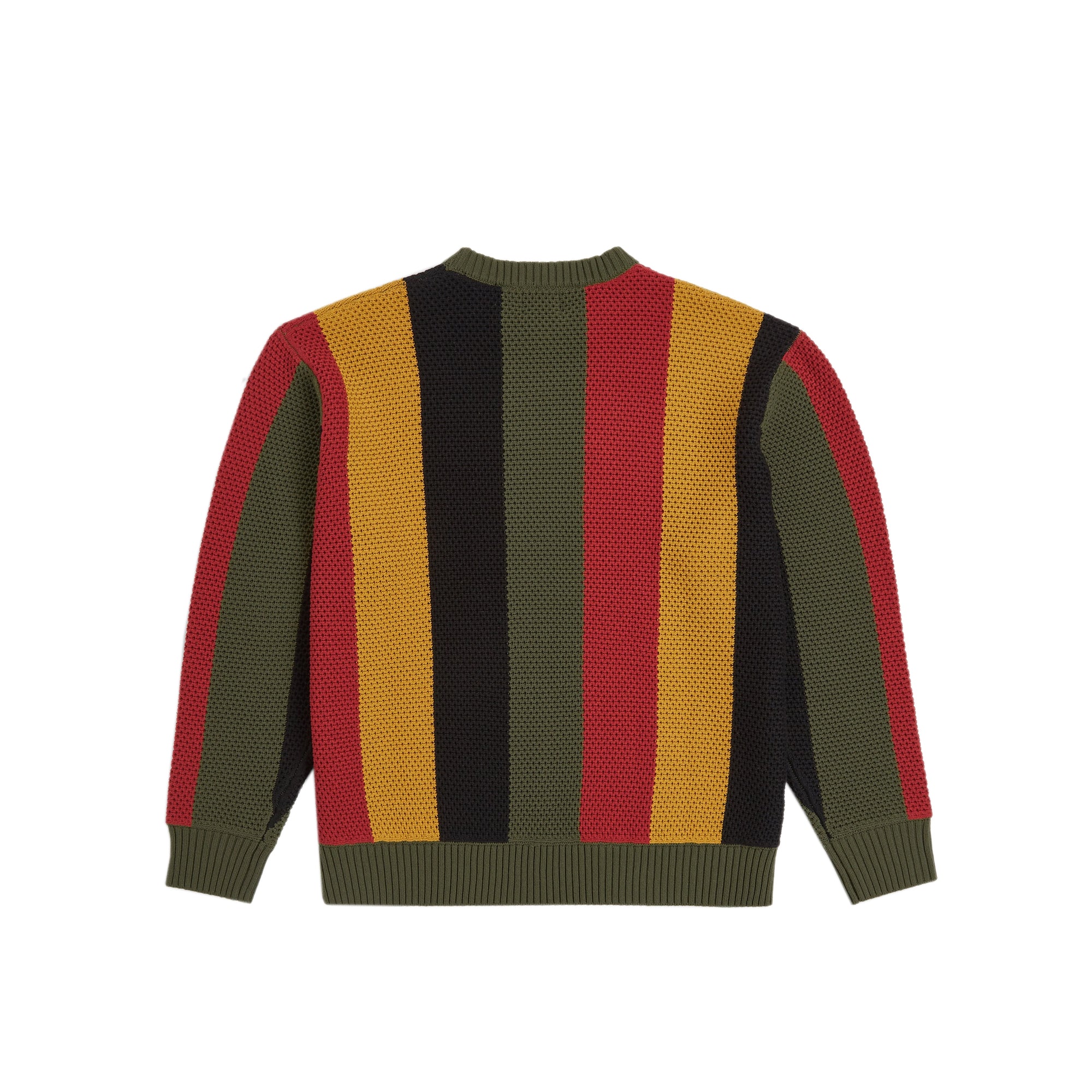 Patta Mens Striped Honeycomb Knited Sweater