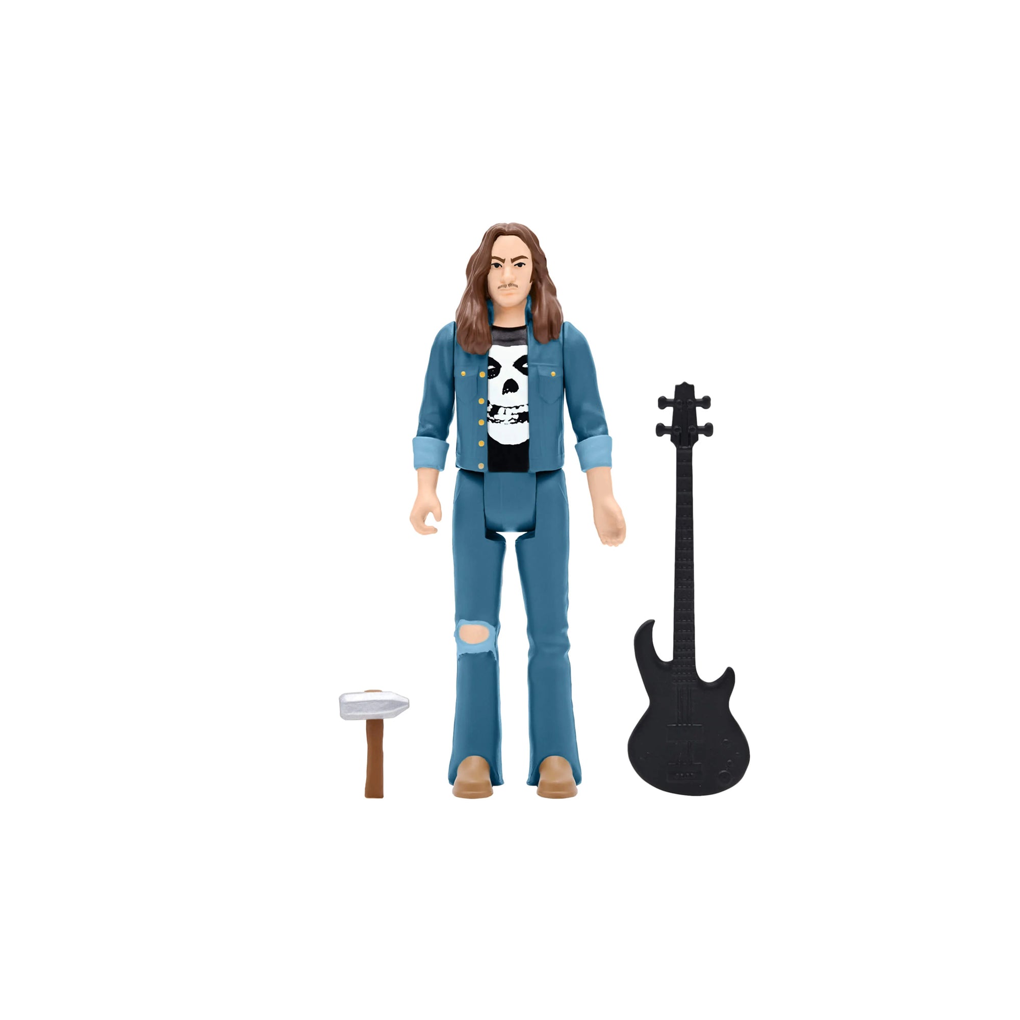 Super7 ReAction Figures Wave 01 Cliff Burton Figure OS