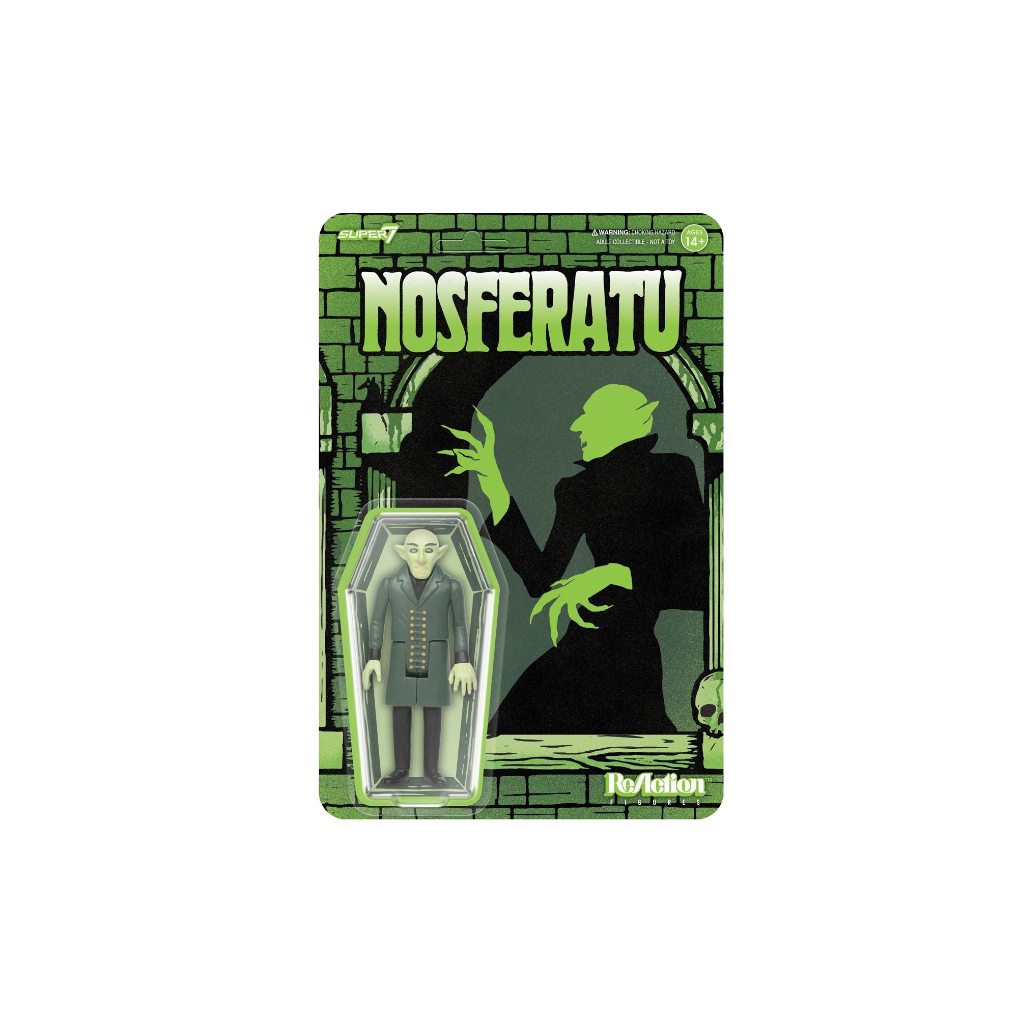Super7 ReAction Figures Nosferatu Film Poster Figure OS