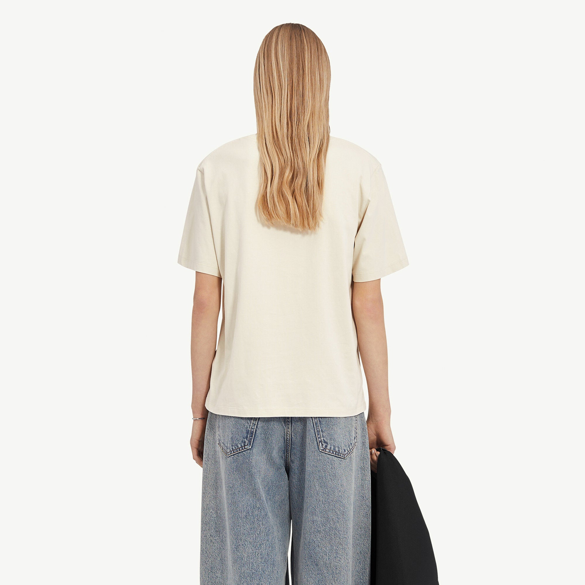 MM6 Maison Margiela Womens Care Label Print Tee