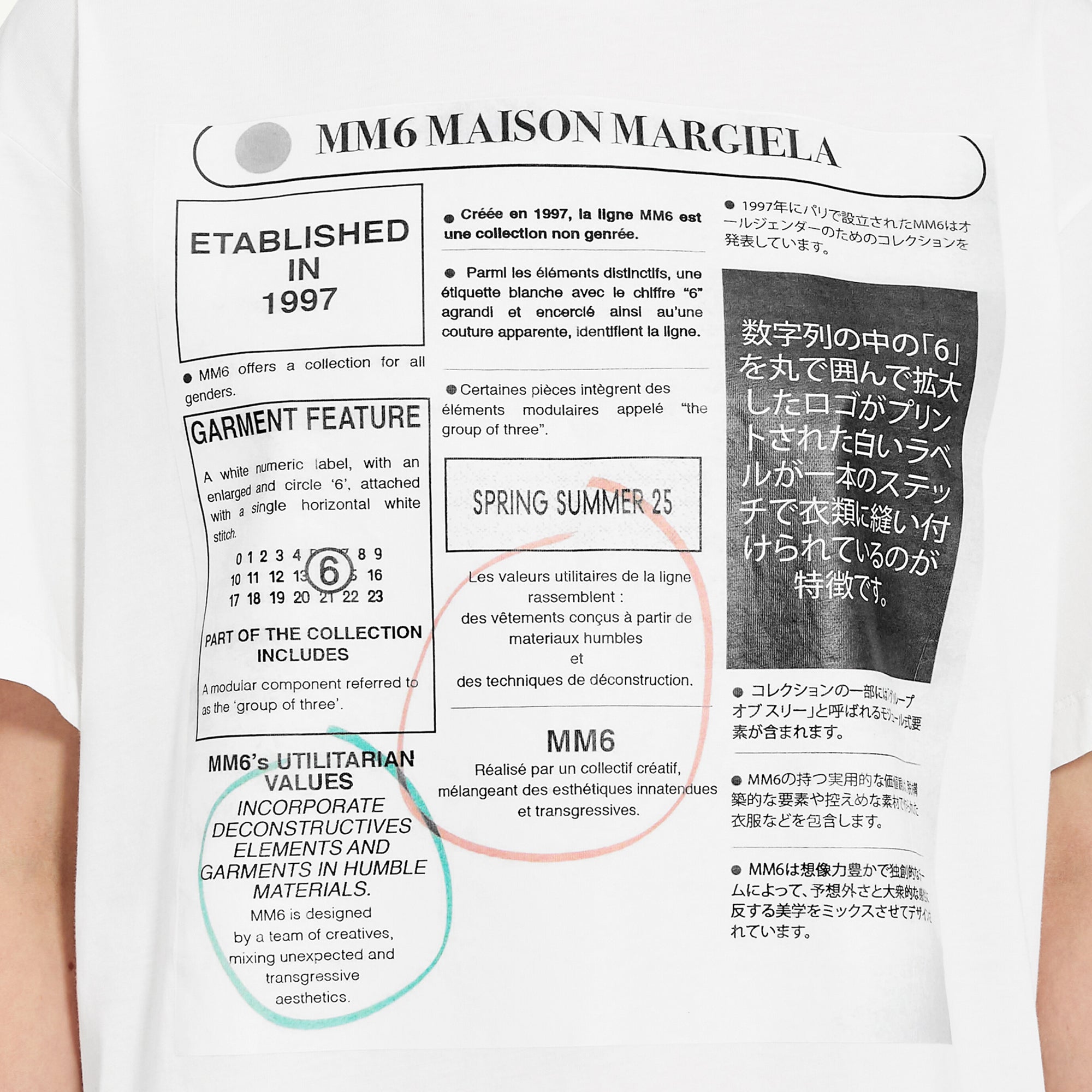 MM6 Maison Margiela Womens Tee