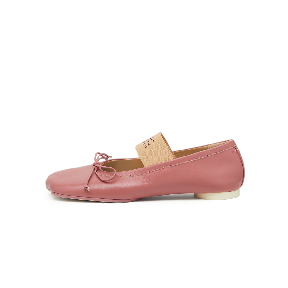 Withered Rose Ballet Flats on a white background