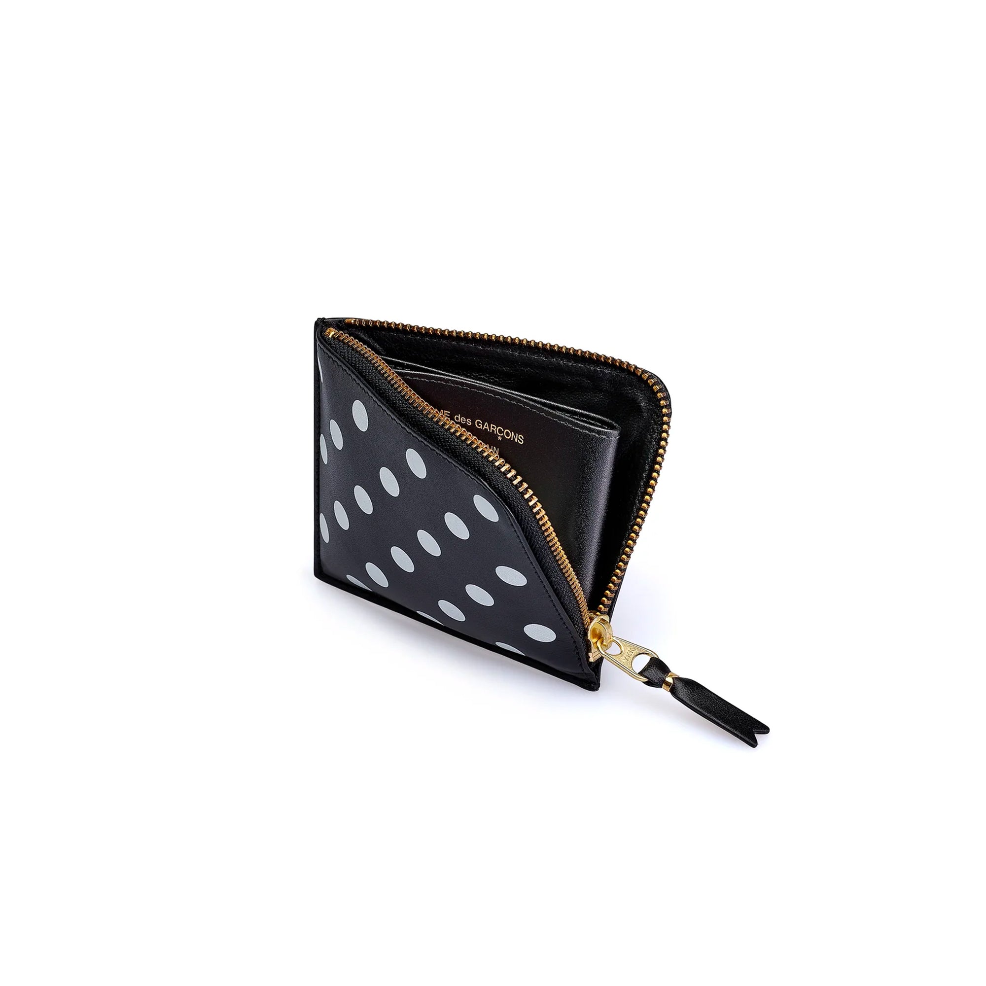 Comme des Garcons Wallet Polka Dot Printed Wallet