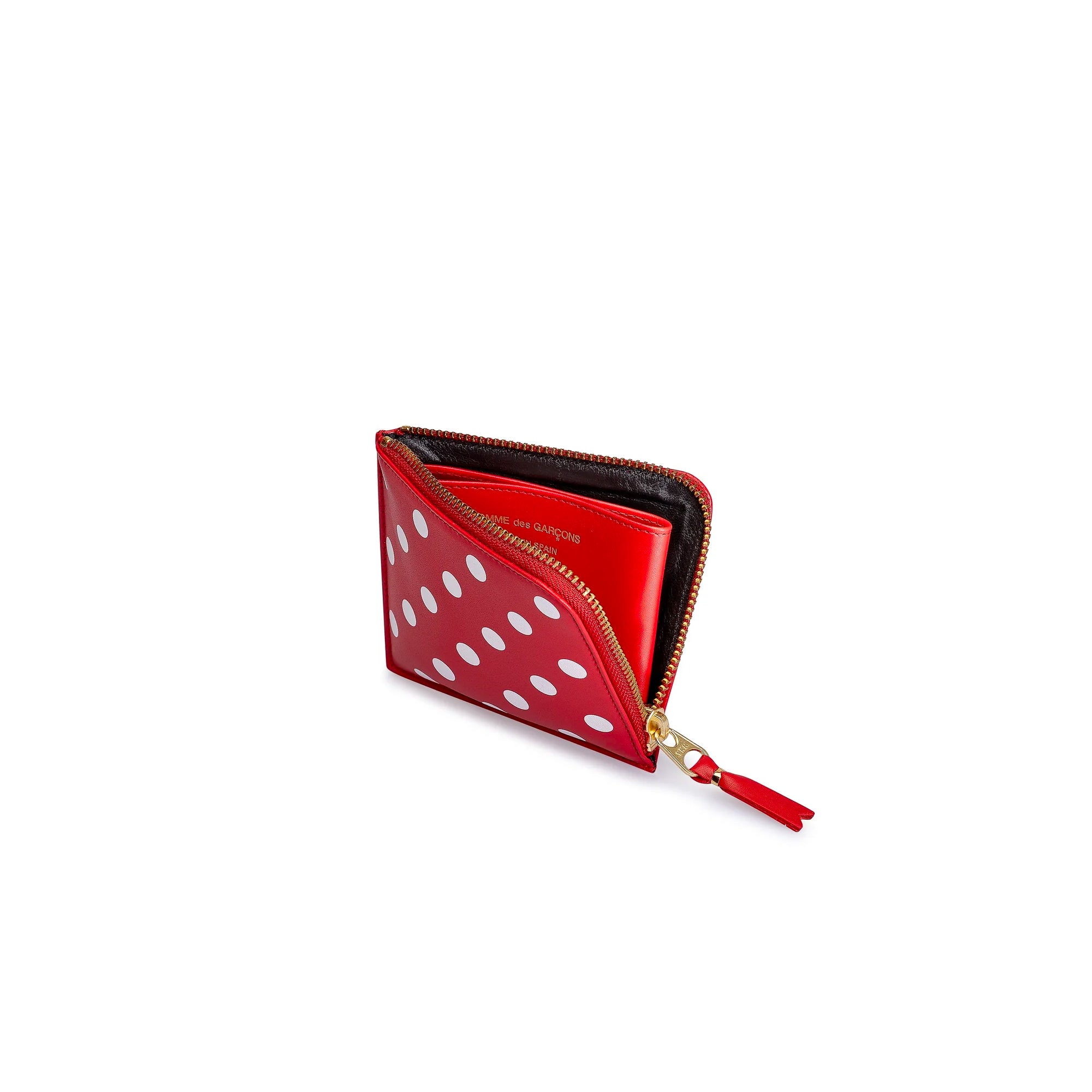 Comme des Garcons Wallet Polka Dot Printed Wallet
