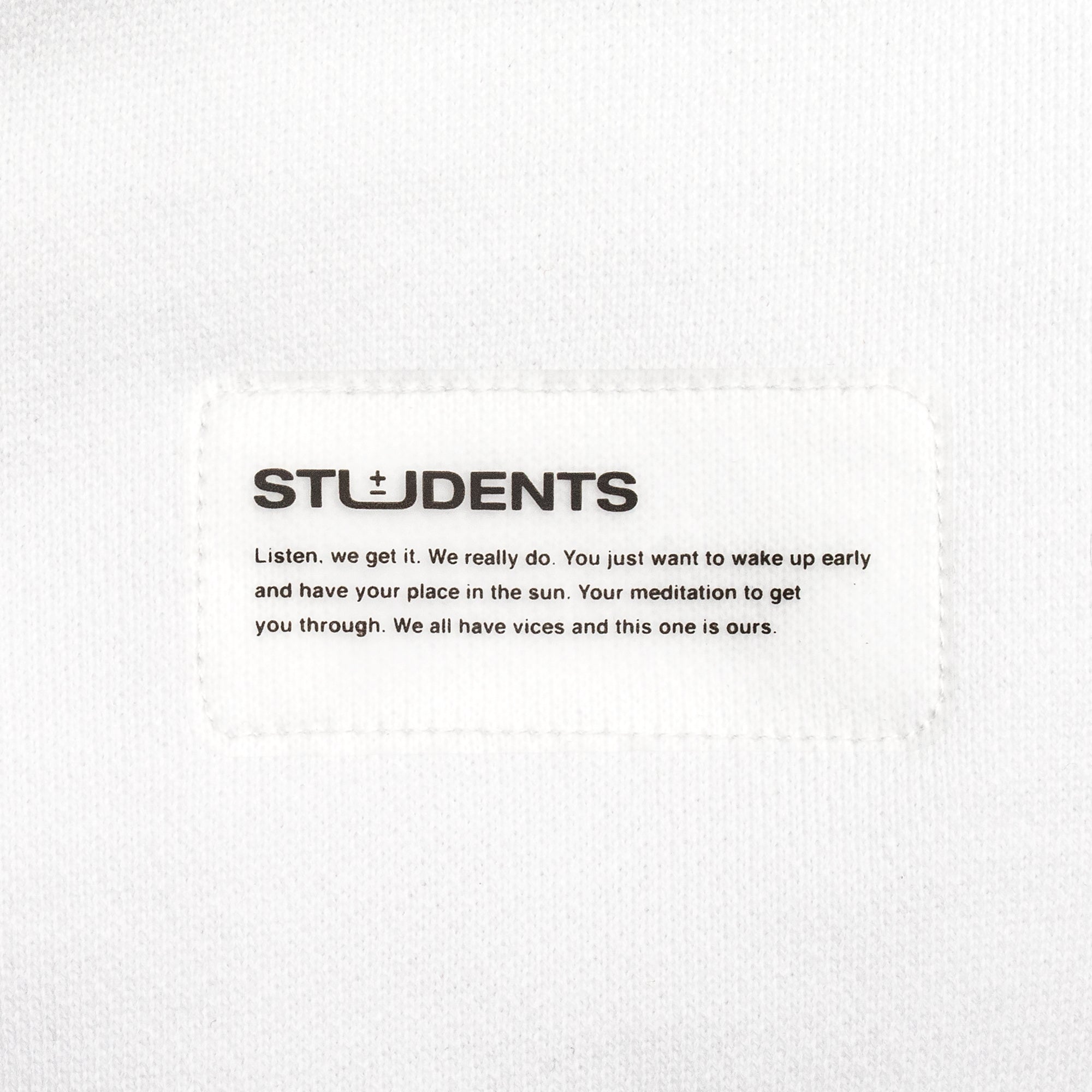 Students Mens Institue Hoodie