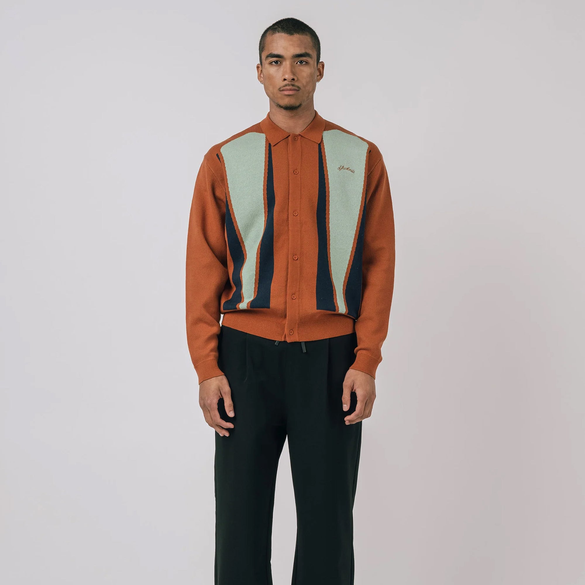 Students Mens Roberts Knit Cardigan