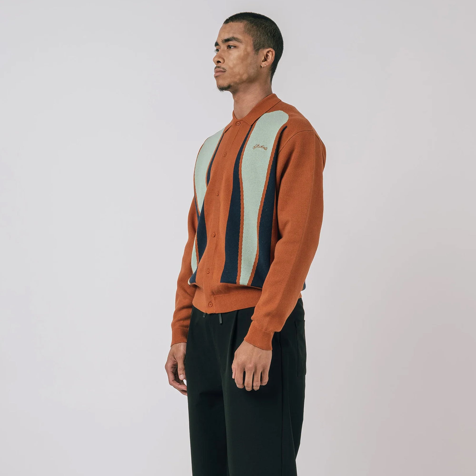 Students Mens Roberts Knit Cardigan