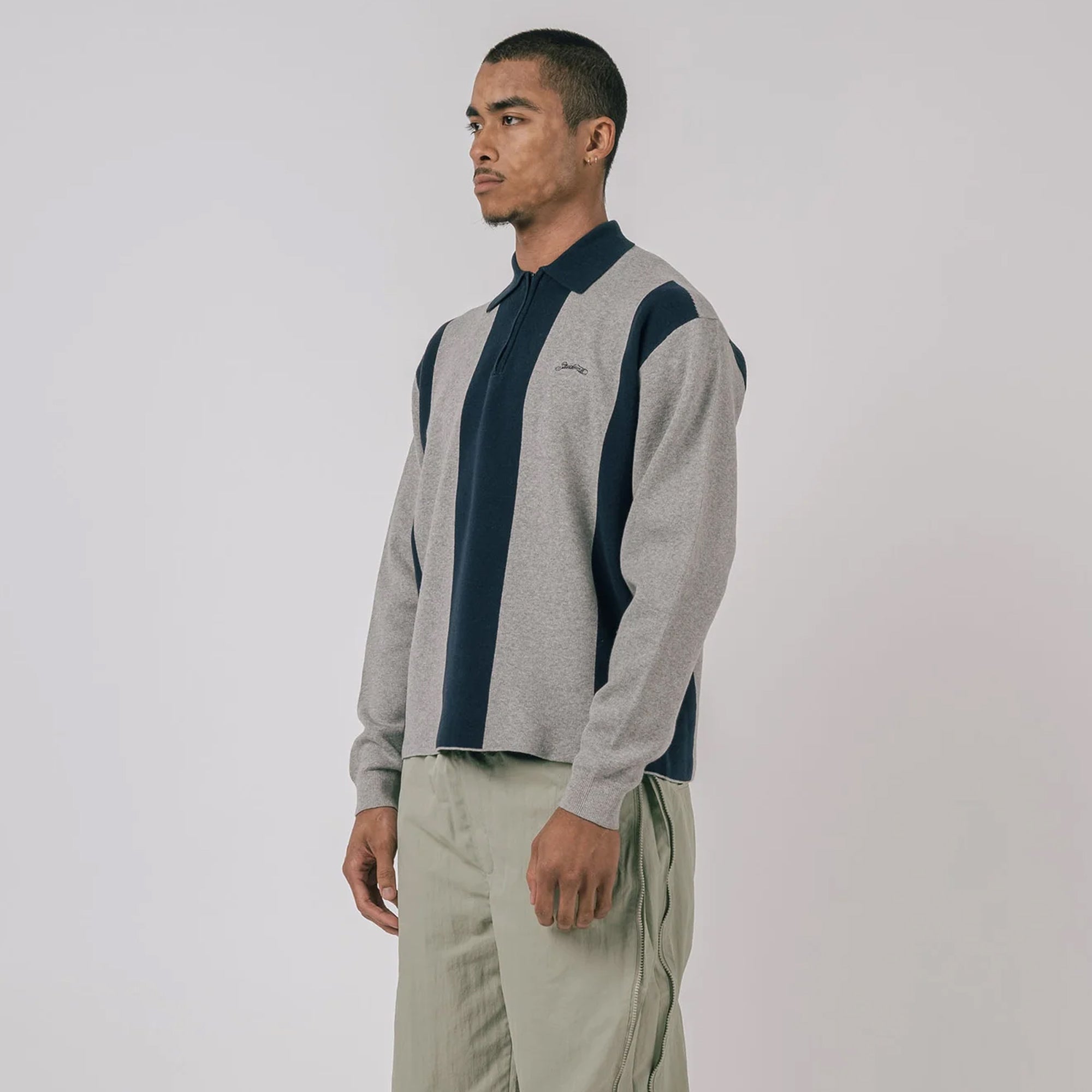 Students Mens Kenway Knit Polo Sweater