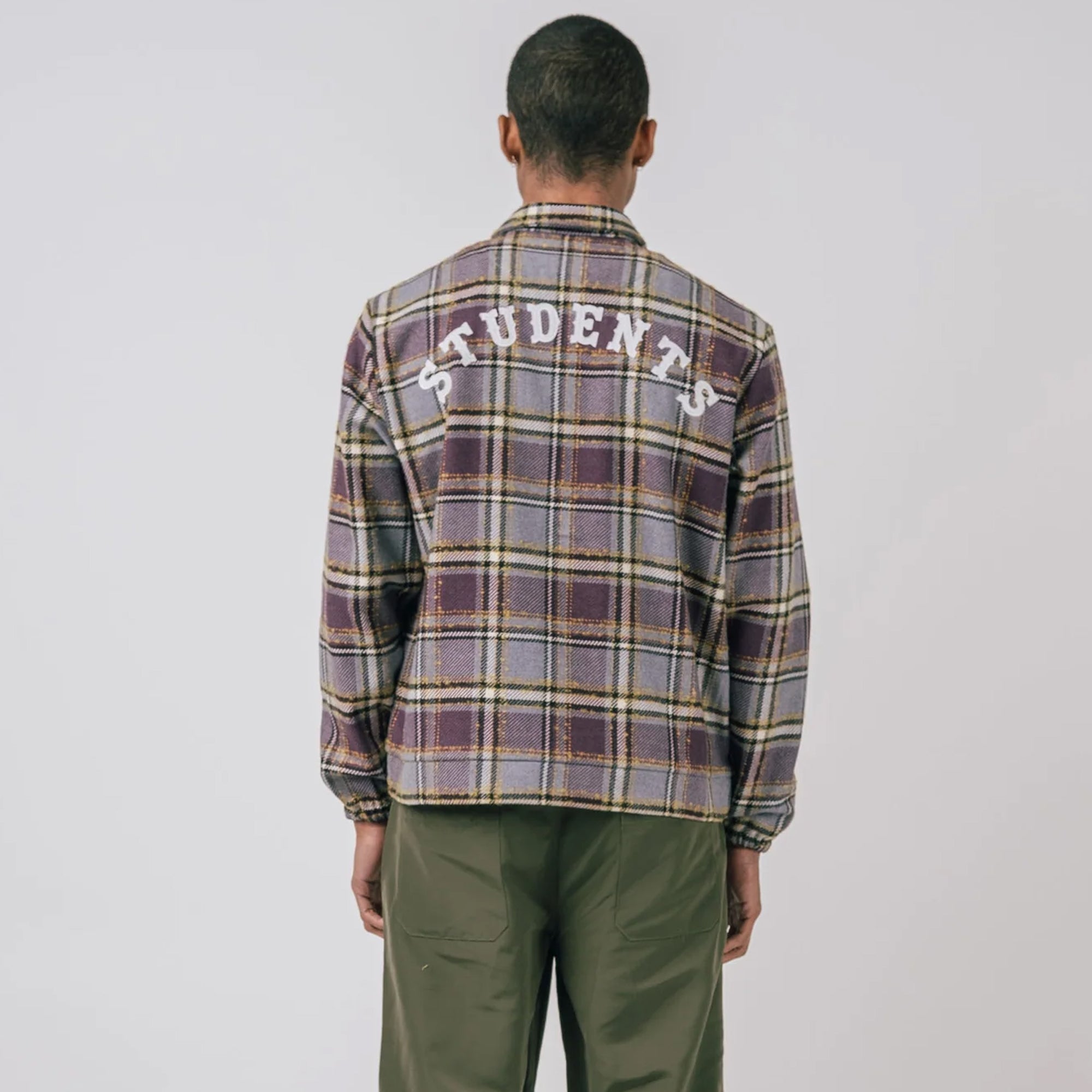 Students Mens Fitzroy Flannel Jacket