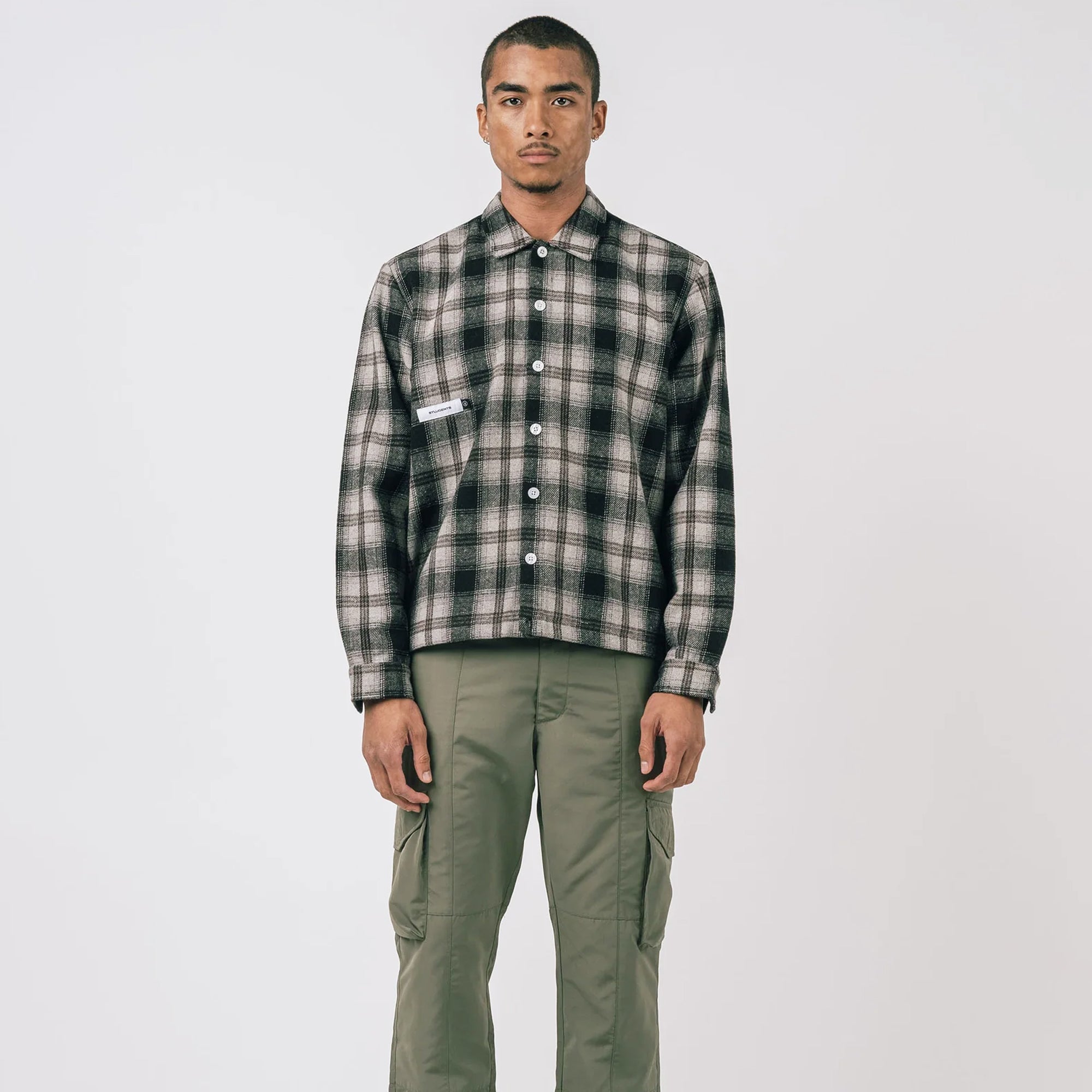 Students Mens Desmond Flannel Shirt