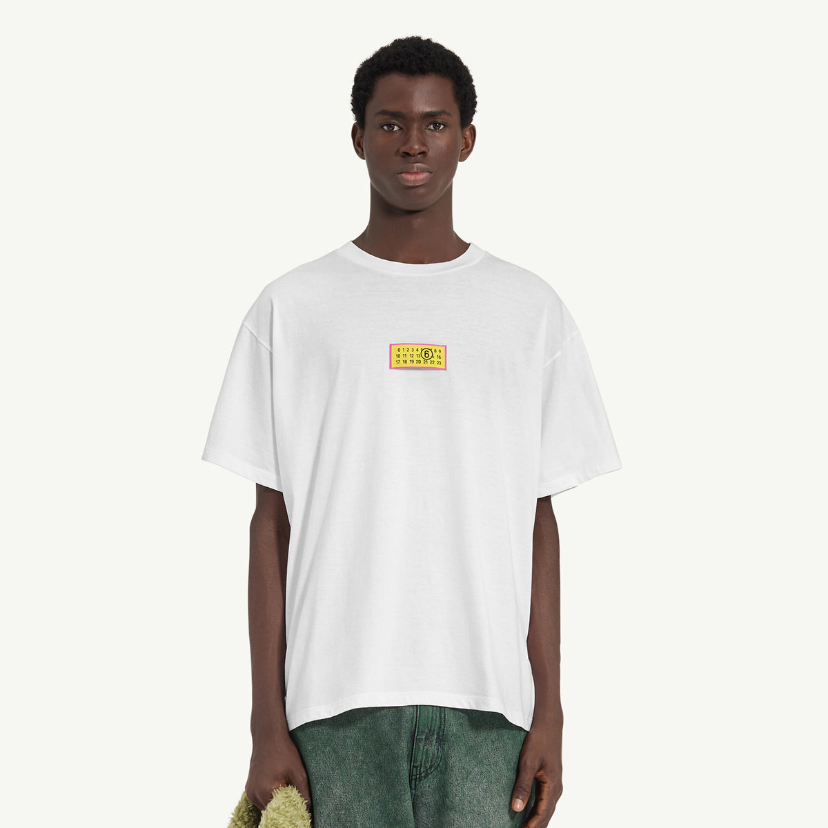 MM6 Maison Margiela Mens Numeric Signature Tee