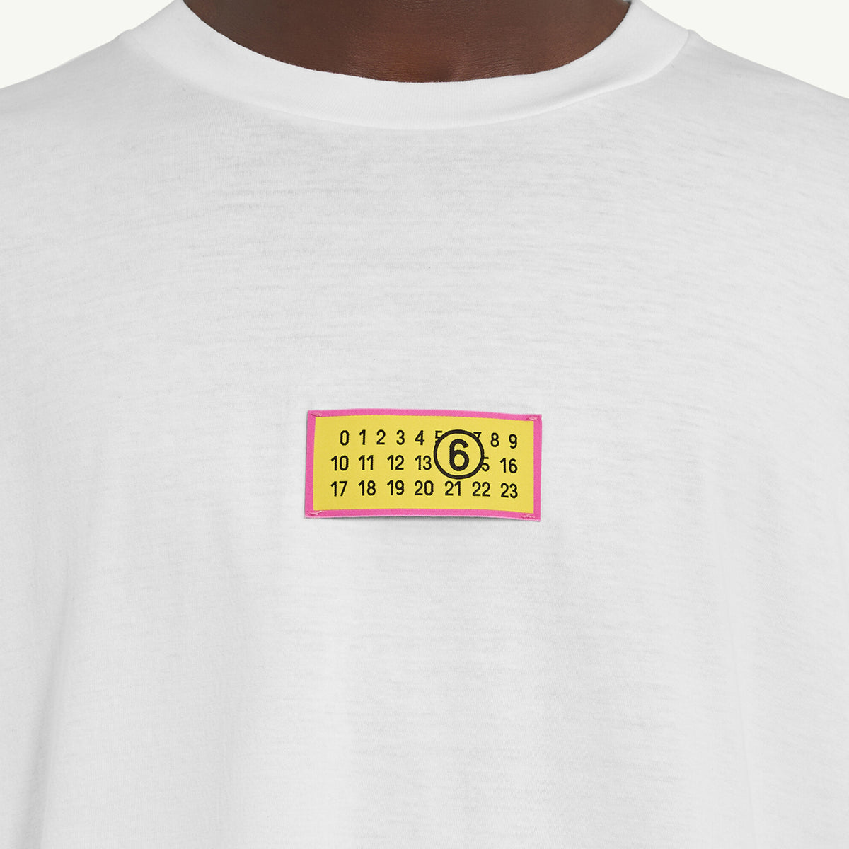 MM6 Maison Margiela Mens Numeric Signature Tee