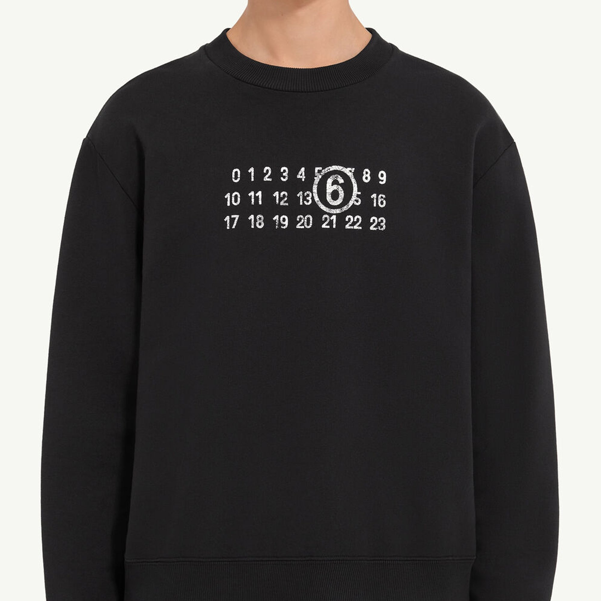 MM6 Maison Margiela Mens Numeric Sweatshirt