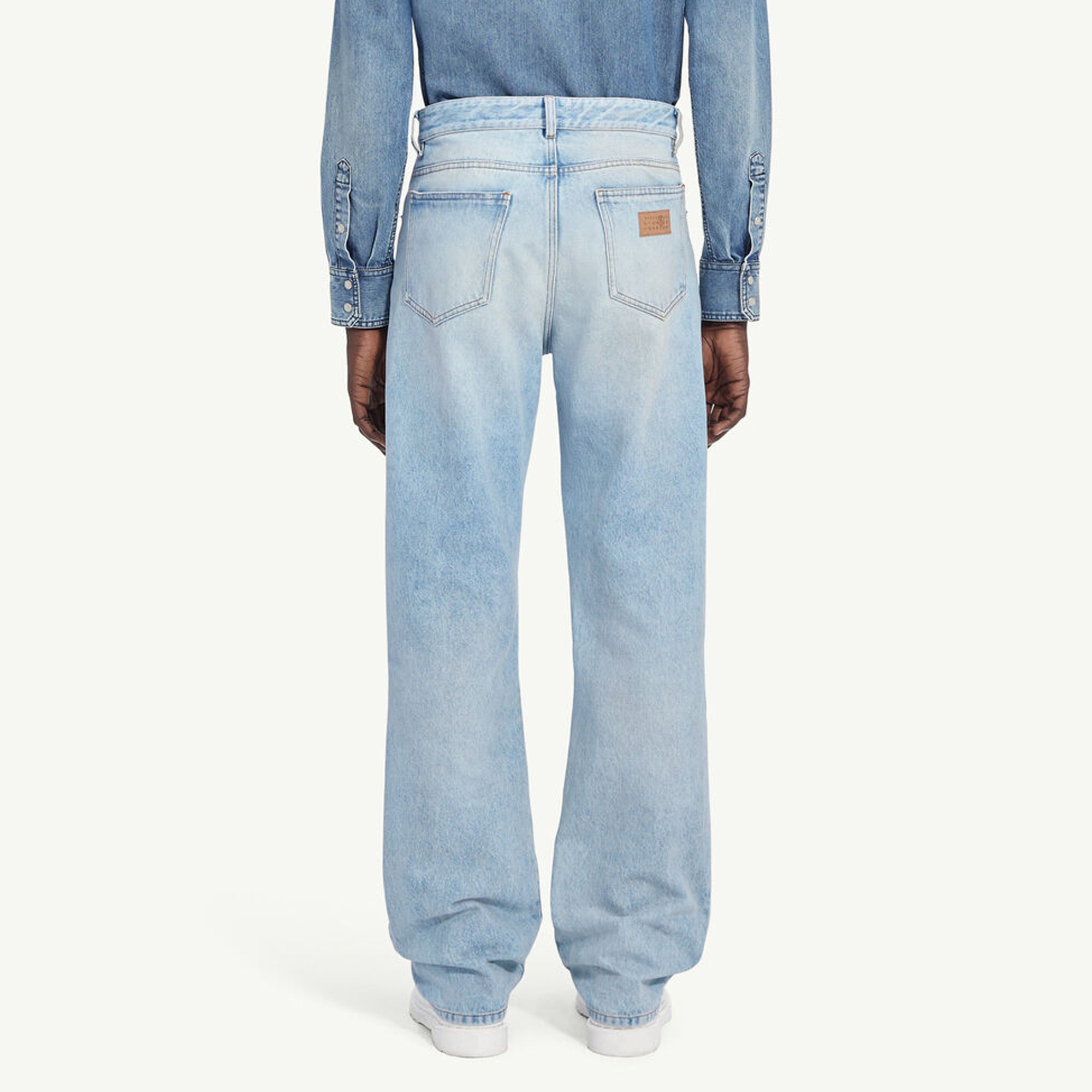 MM6 Maison Margiela Mens Patchwork Jeans