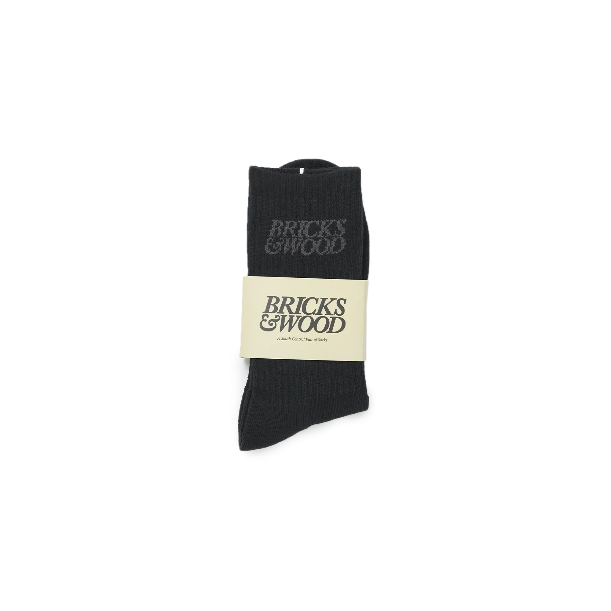 Bricks & Wood Mens Logo Socks