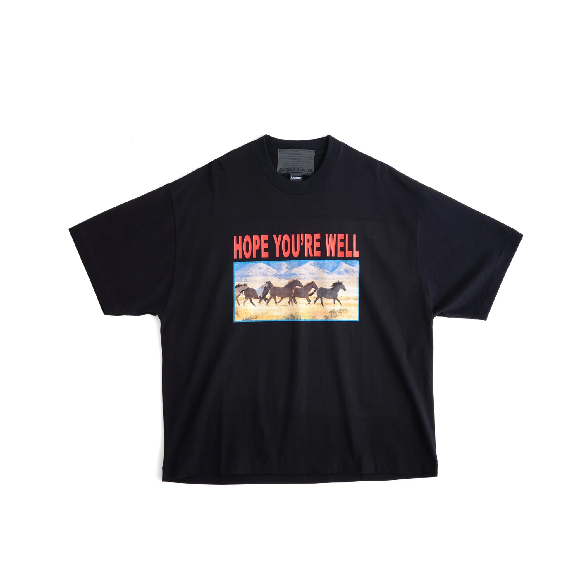 Jungles Mens Horses SS Tee