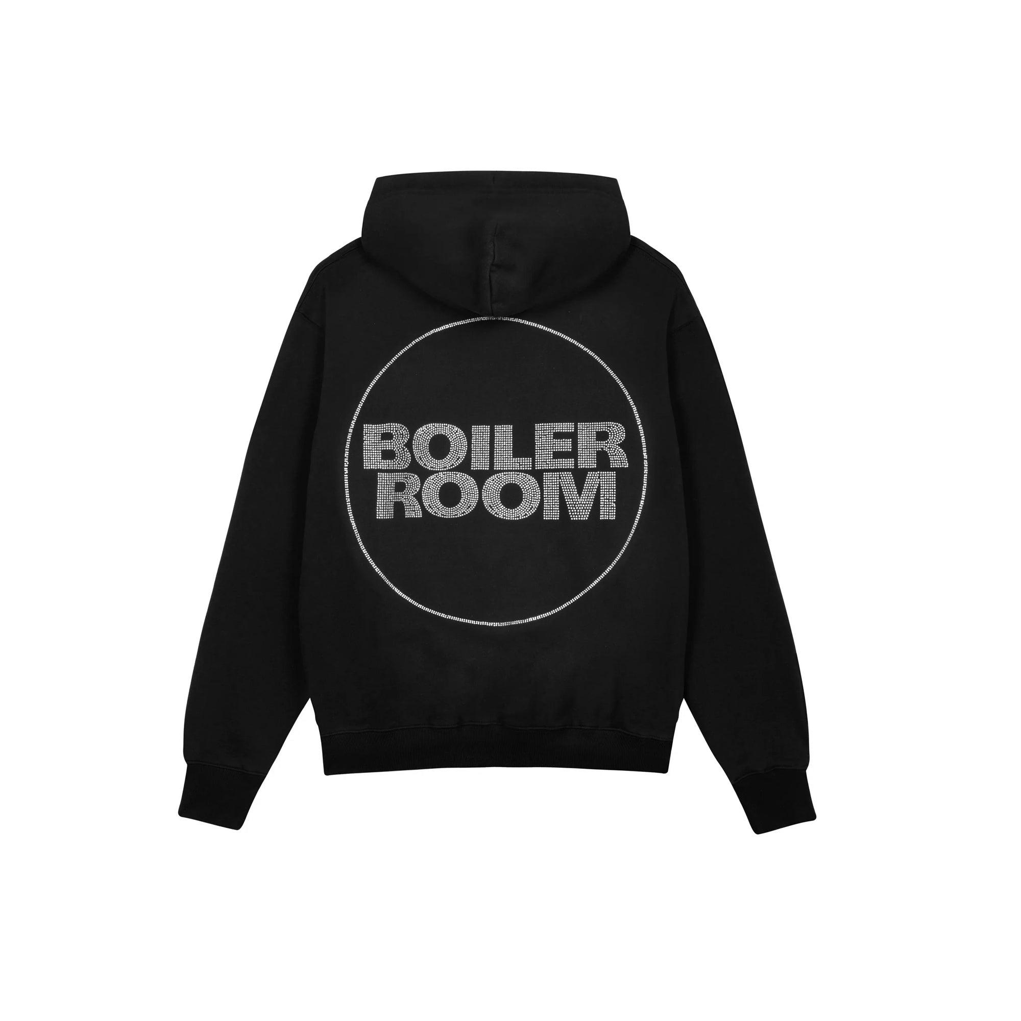 Boiler Room Mens Diamante Logo Hoodie