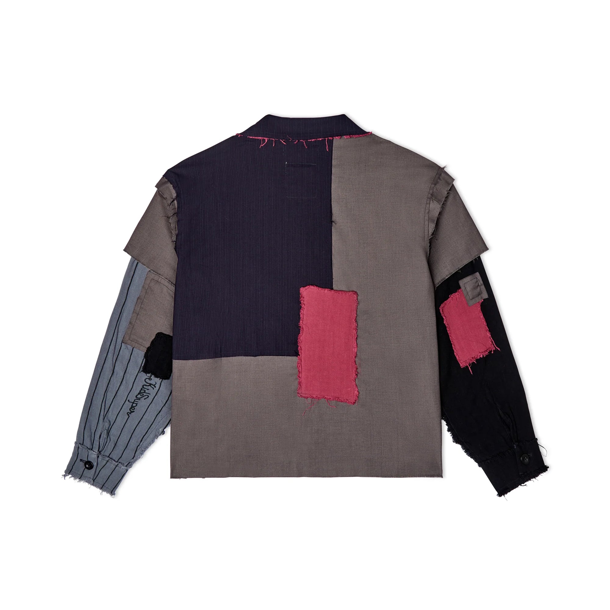 Kidsuper Mens Distressed Suit Top
