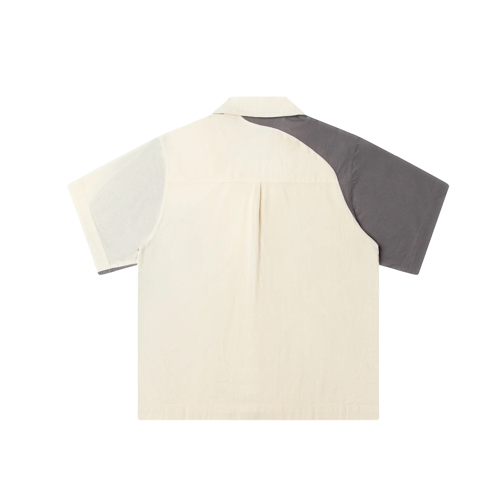 Kidsuper Mens Patched Face Linen Camp Shirt