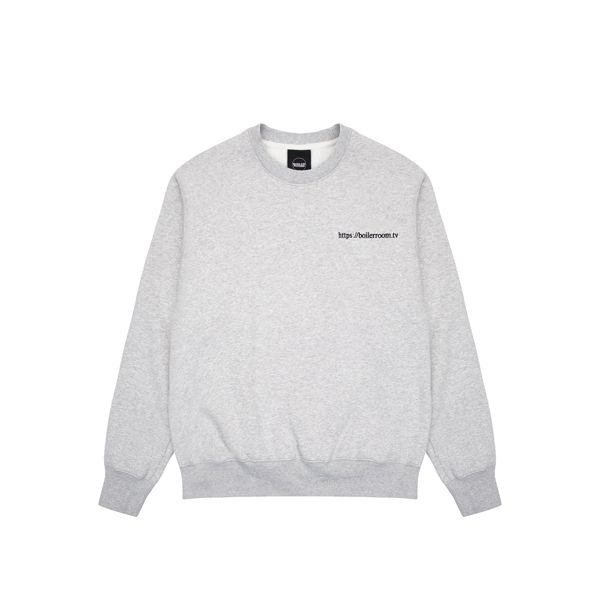 Boiler Room Mens TV Logo Crew Sweatshirt