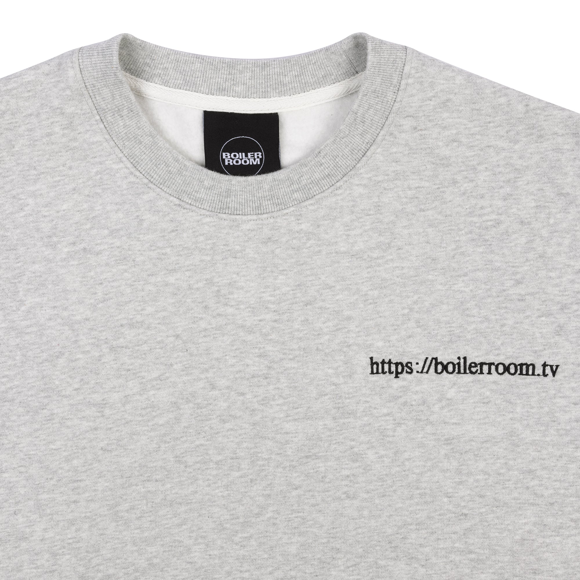 Boiler Room Mens TV Logo Crew Sweatshirt